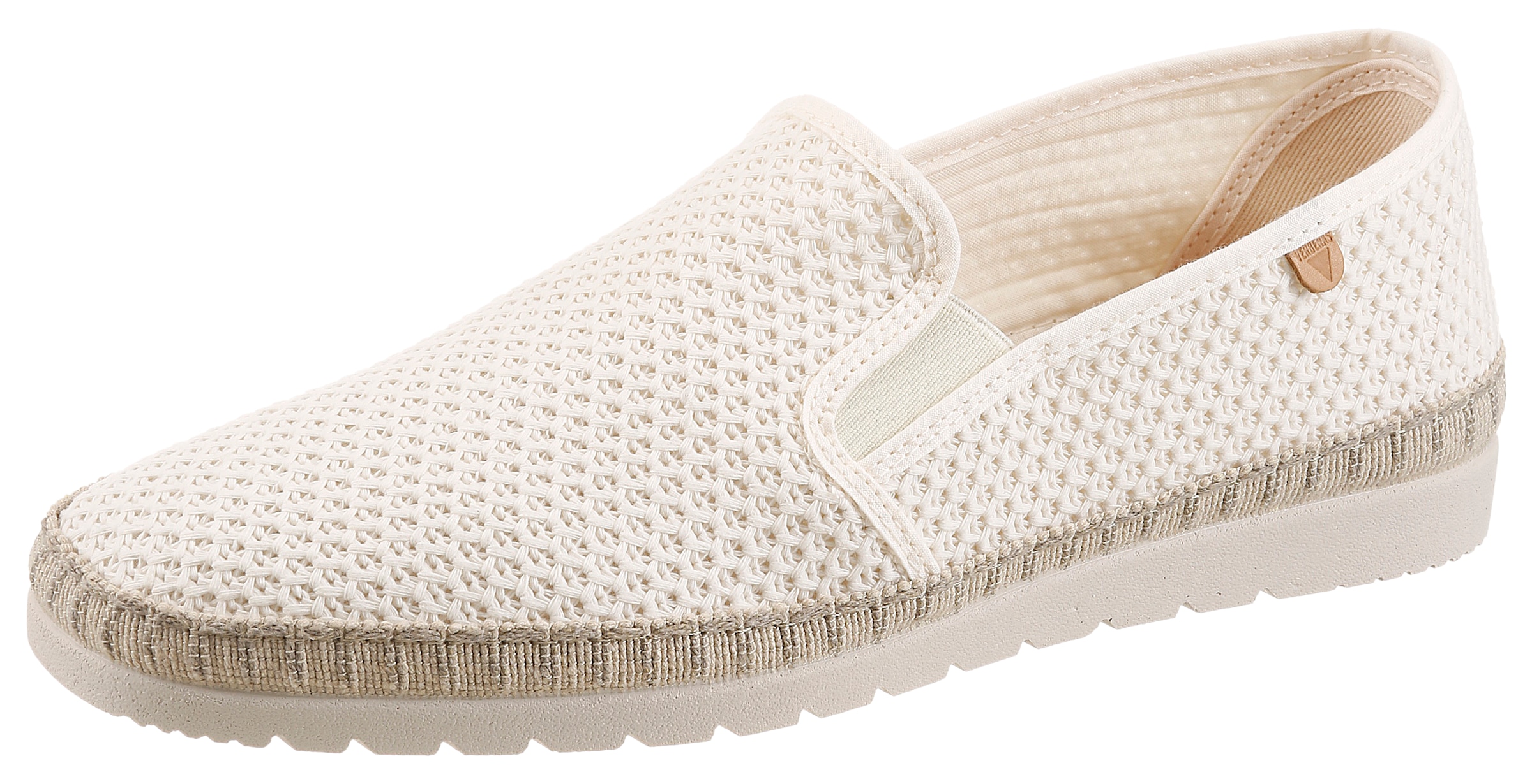 VERBENAS Slipper "BORIS BUZZBEE" Espadrille, Urlaubsschuh, Flat, Schlupfsch günstig online kaufen