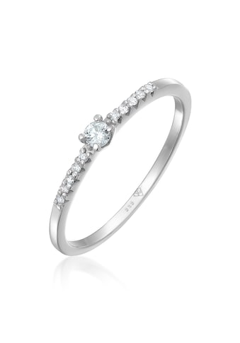 Verlobungsring »Diamant Verlobung Hochzeit (0.11 ct) 585 Weißgold«