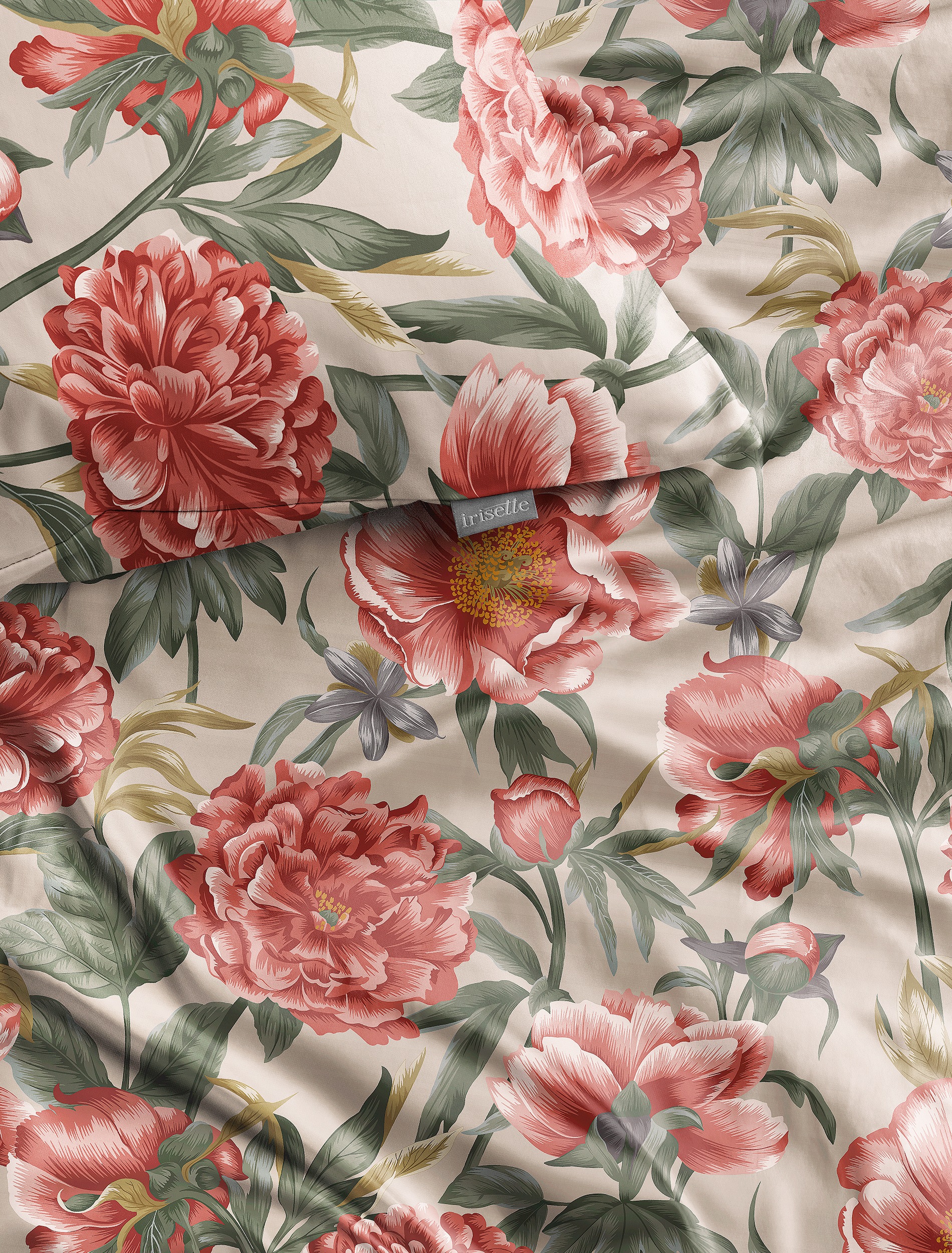 Irisette Bettwäsche »Wave 8777« 2 Mako-Satin, anschmiegsam und atmungsaktiv, Ganzjahresqualität