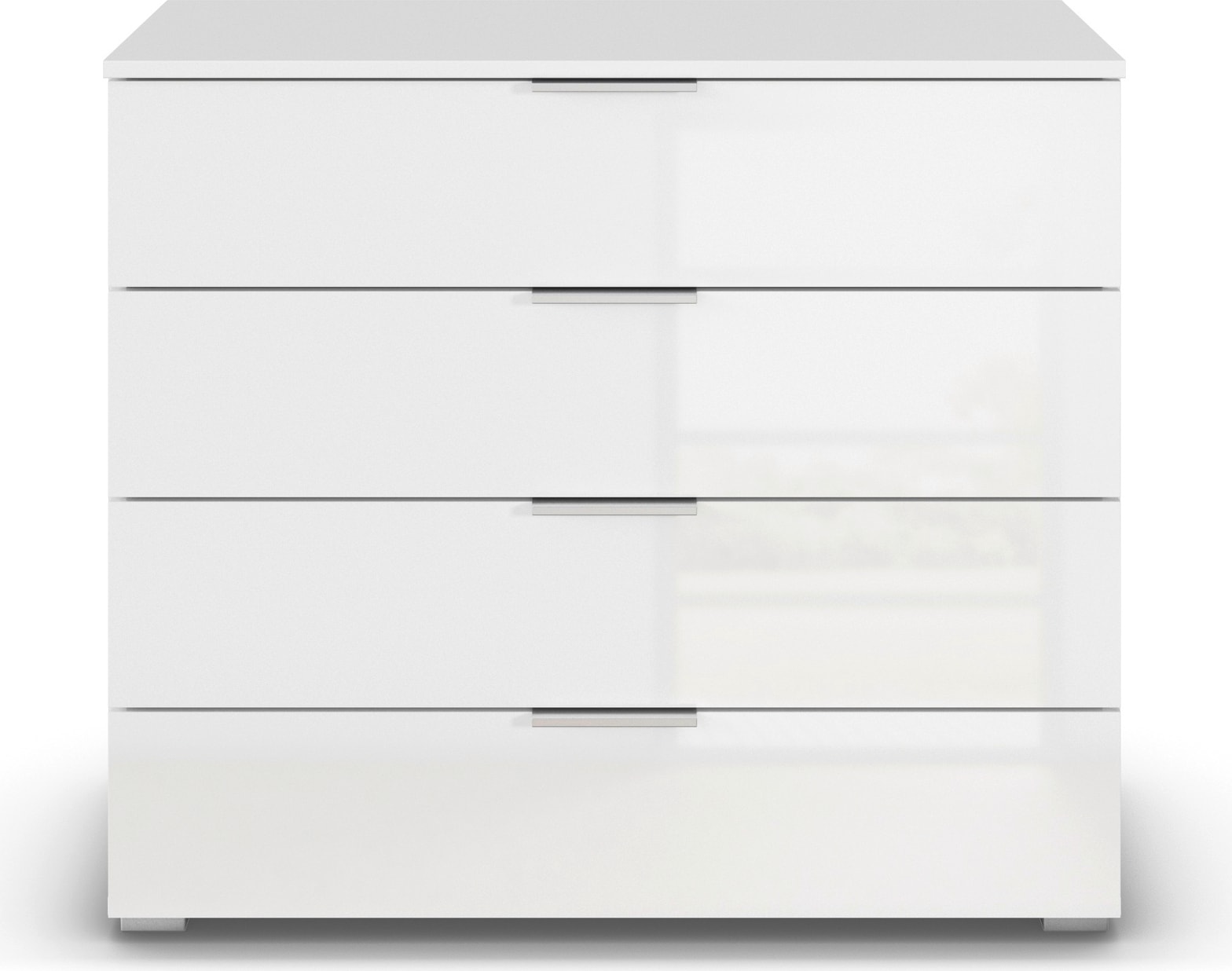 rauch Kommode »Sideboard Kommodenschrank Schubladenkommode AGORDO«, Breite 93 cm mit 4 Schubkästen inkl. 6er-Set Filzboxen