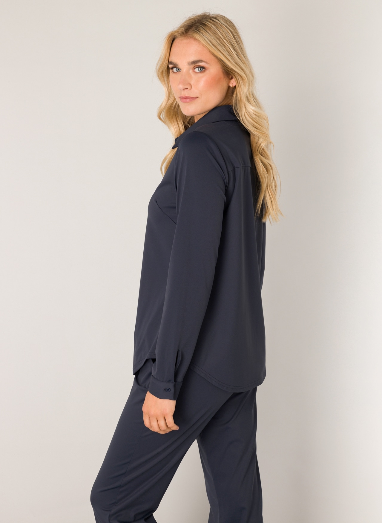 Base Level Langarmbluse »Tamara«, mit Stretch