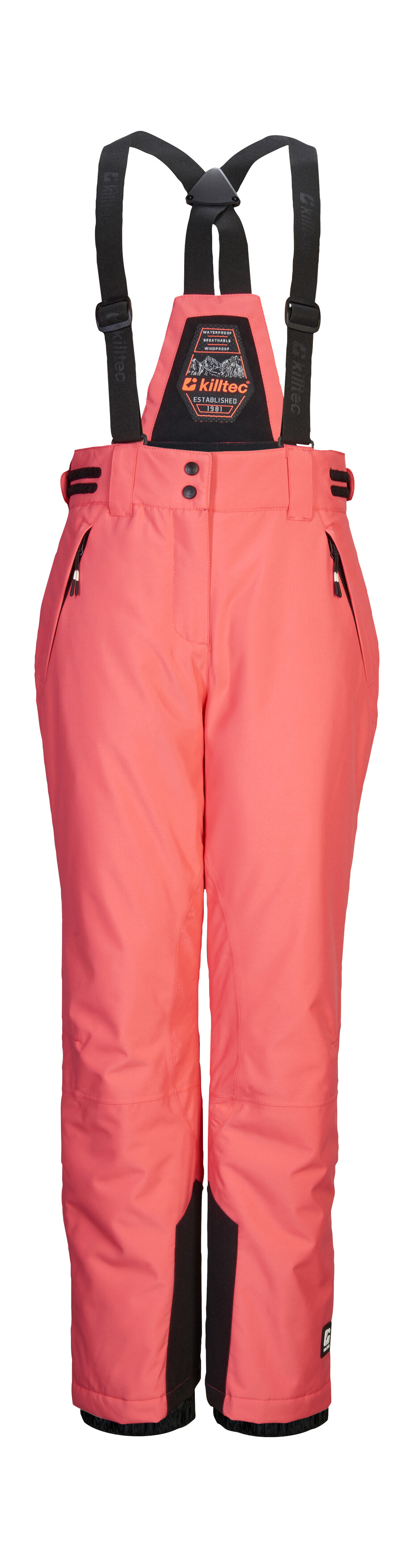 Killtec Skihose "KSW 213 GRLS SKI PNTS" Wasserdichte, atmungsaktive Skihose mit verstellbarer Taille