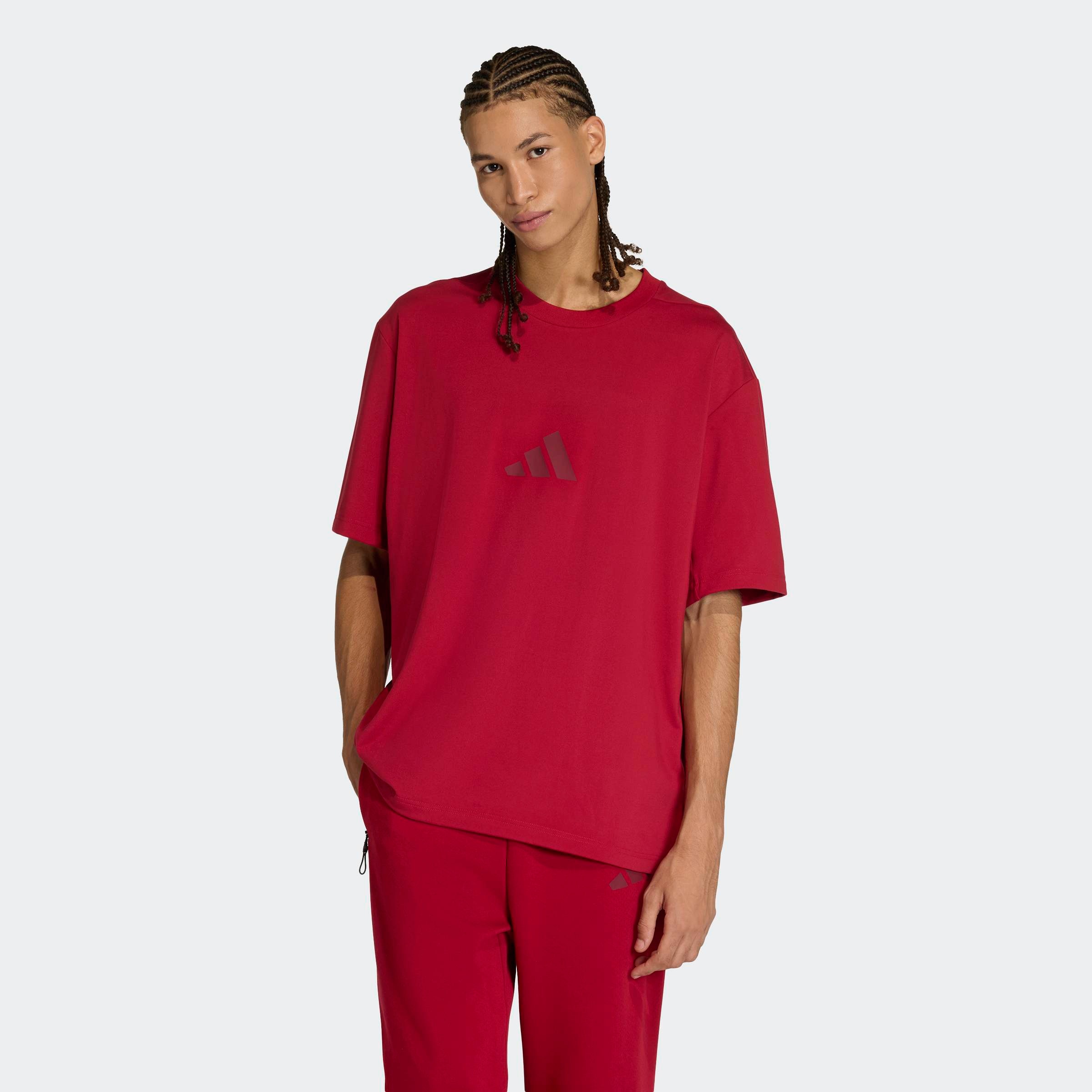 adidas Sportswear T-Shirt "ADIDAS Z.N.E. LOOSE-FIT" lockere Passform, mit R günstig online kaufen