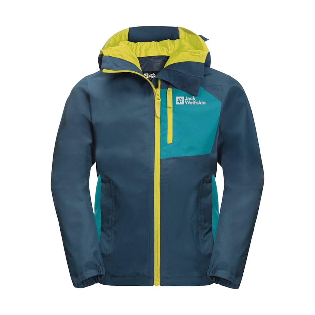 Jack Wolfskin Outdoorjacke »ACTIVE HIKE JACKET K«, mit Kapuze