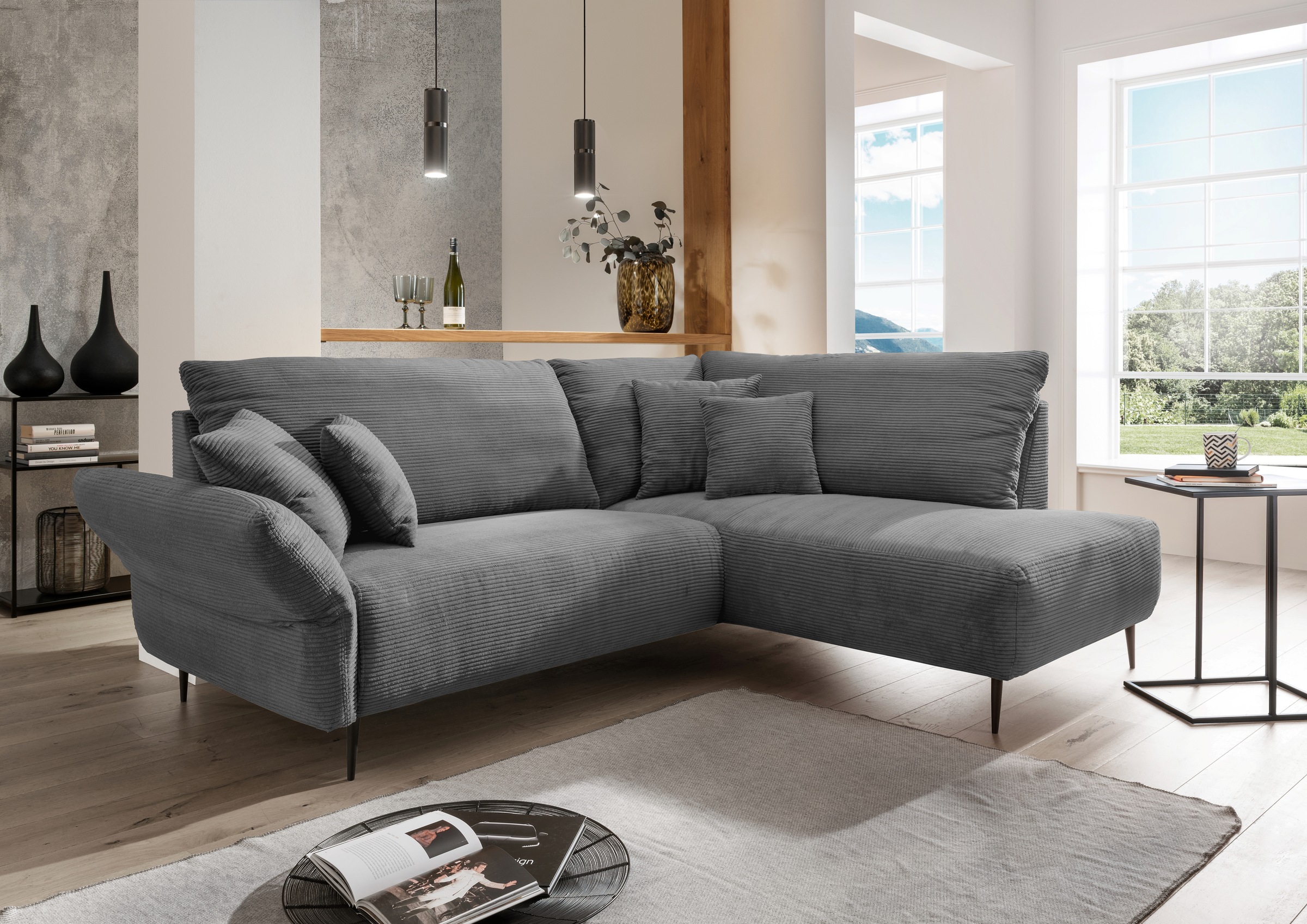 INOSIGN Ecksofa »Vanilla L-Form«, Armlehnenfunktion