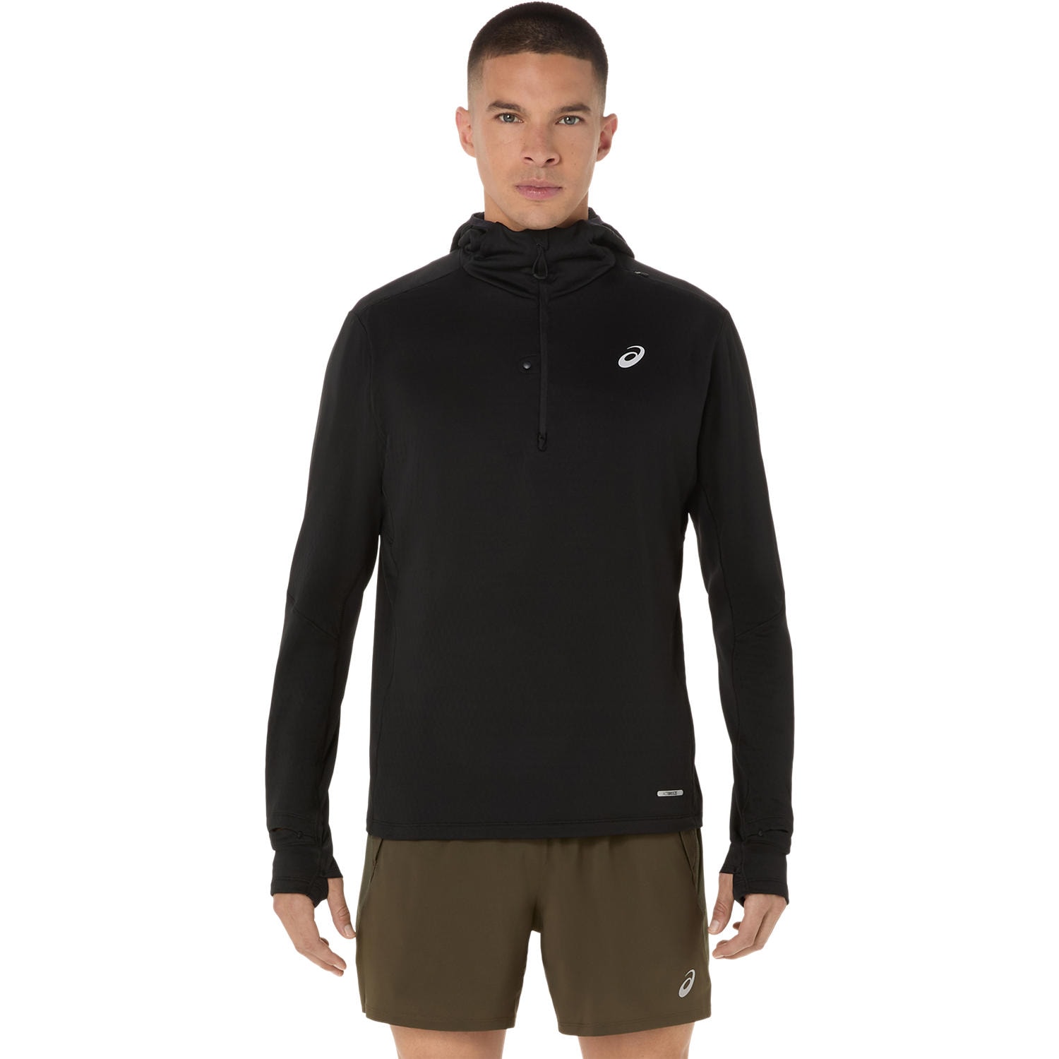 Asics Laufshirt "ROAD WINTER LS HOODIE" ACTIBREEZE™ Technologie, Wärmend, Atmungsaktiv