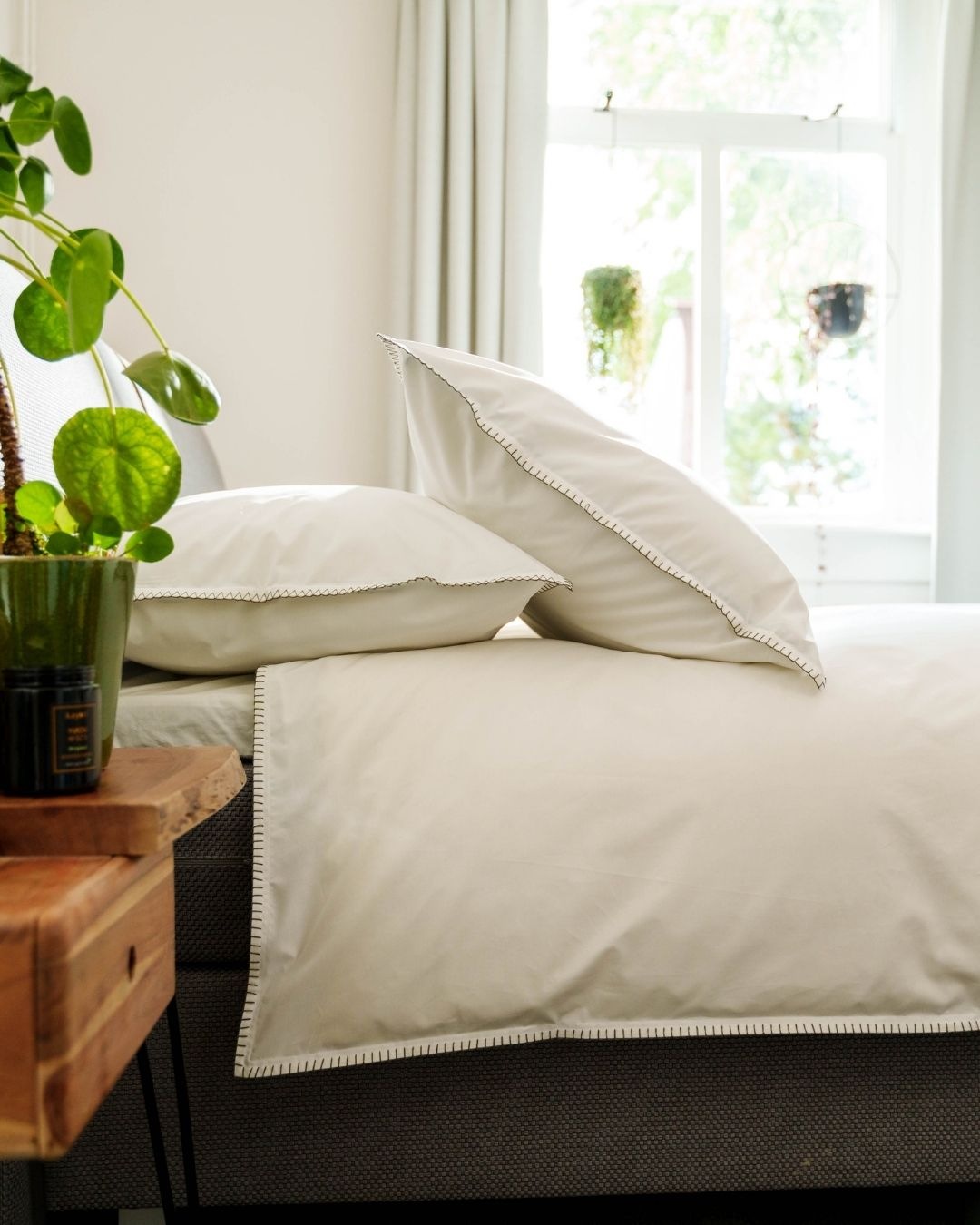 kayori Bettwäsche "Niki" 2 Stk. Hergestellt aus 100% reinem ägyptischen Bau günstig online kaufen