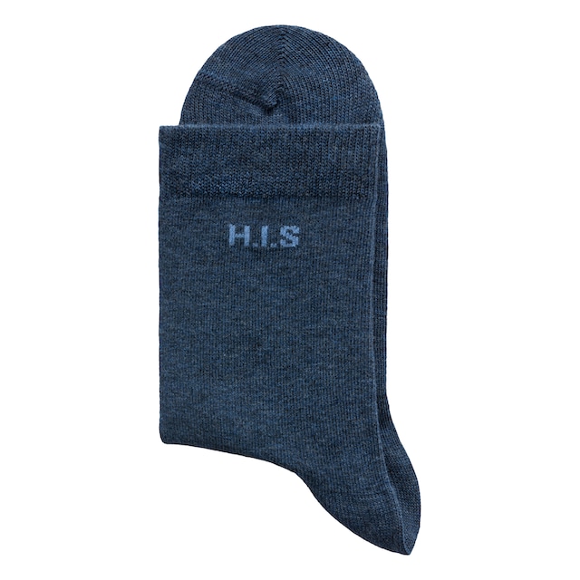 H.I.S Socken, (16 Paar), mit eingestricktem Markenlogo kaufen | BAUR