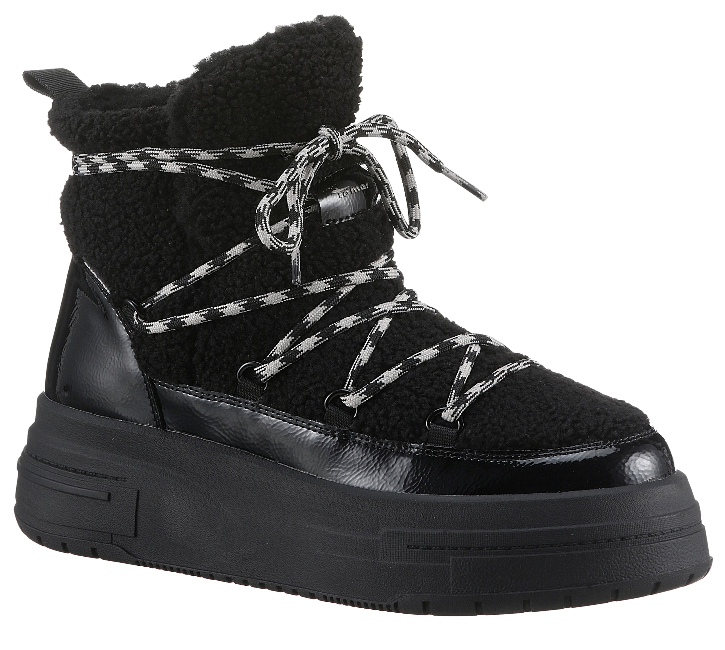 Tamaris Winterboots, Plateau, Winterstiefelette, Outdoorschuh mit Duo-Tex-Ausstattung