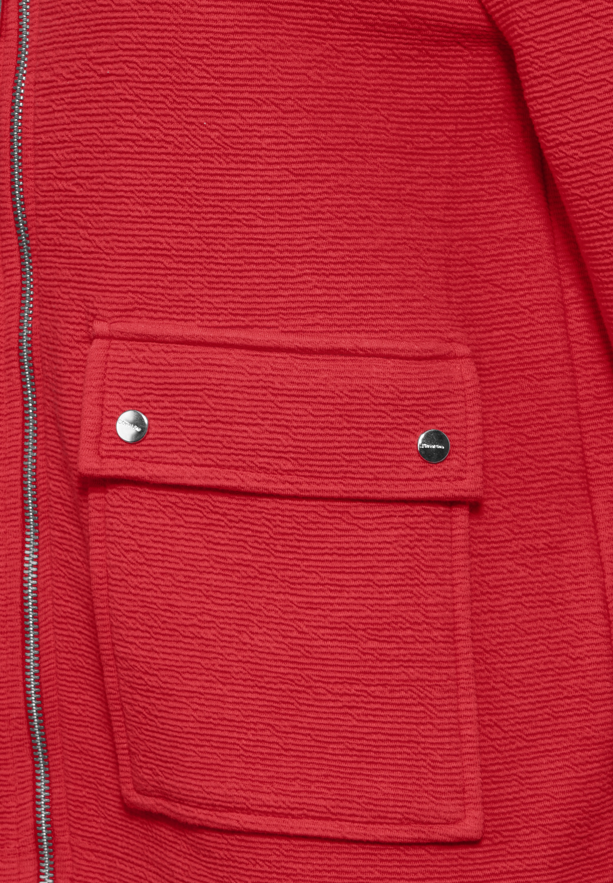 STREET ONE Sweatjacke, mit Kapuze