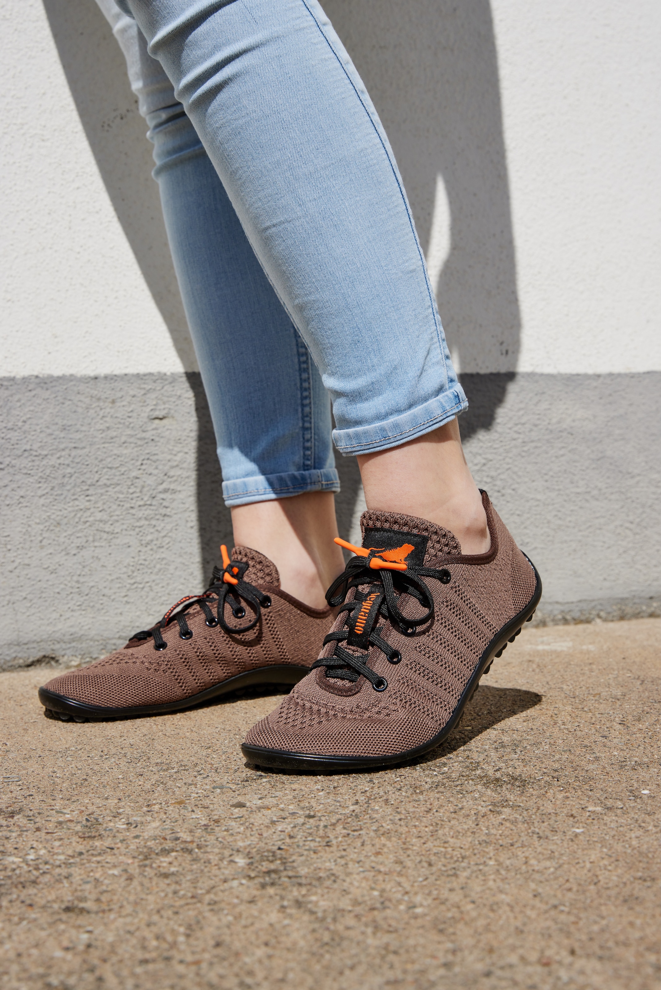 Leguano Barfußschuh »GO«, mit praktischer Schnürung, Freizeitschuh, Halbschuh, Schnürschuh