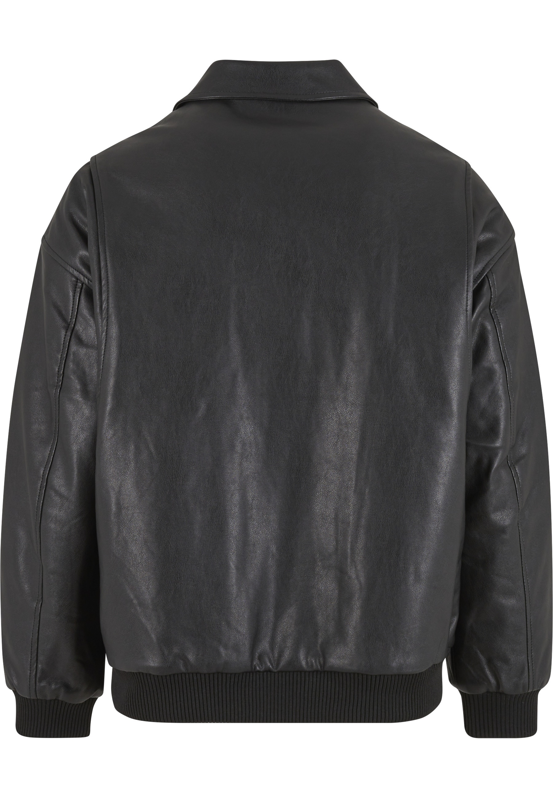 URBAN CLASSICS Ledermantel »Urban Classics Synthetic Leather Blouson«