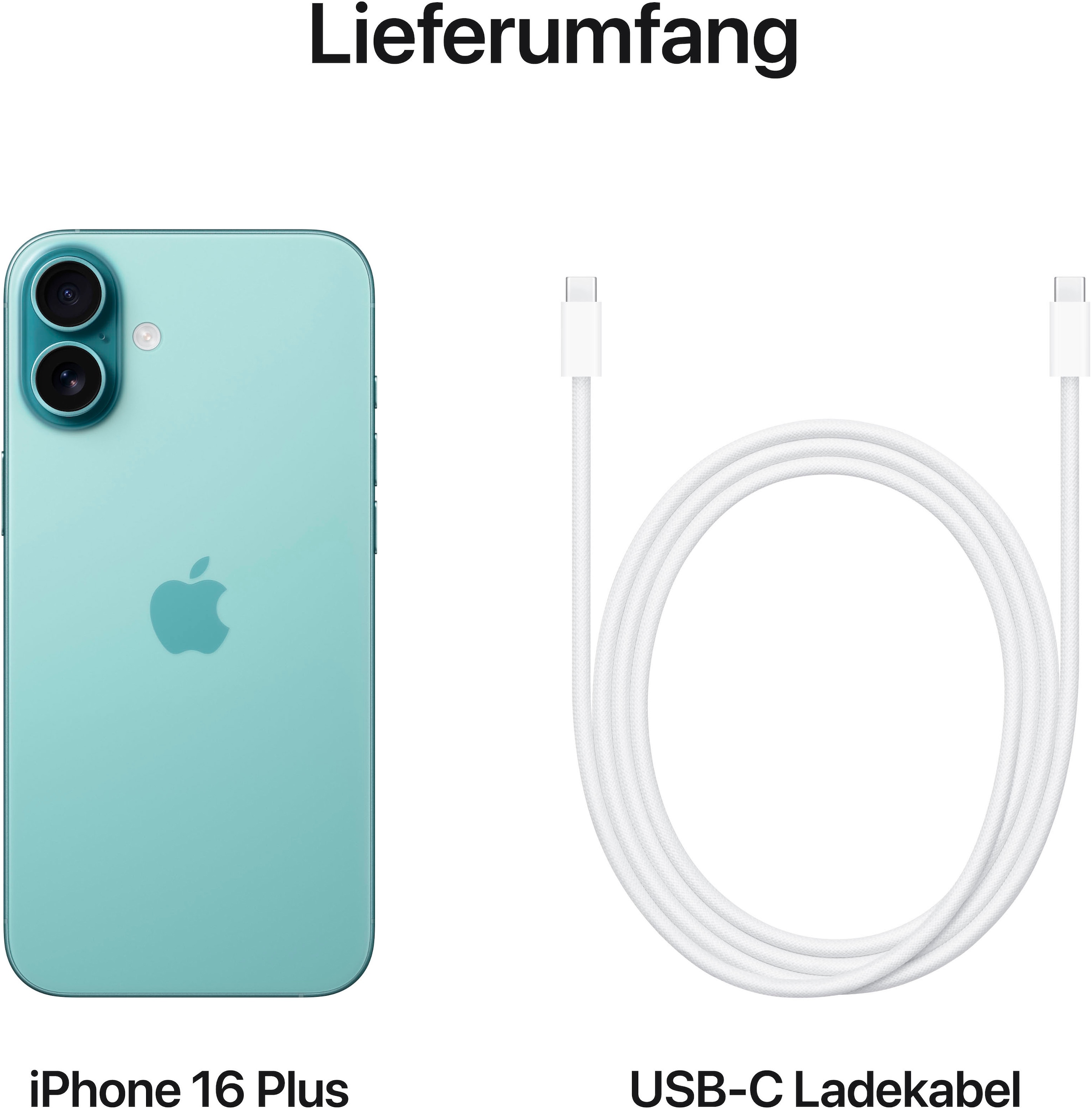 Apple Smartphone »iPhone 16 Plus«, Blaugrün