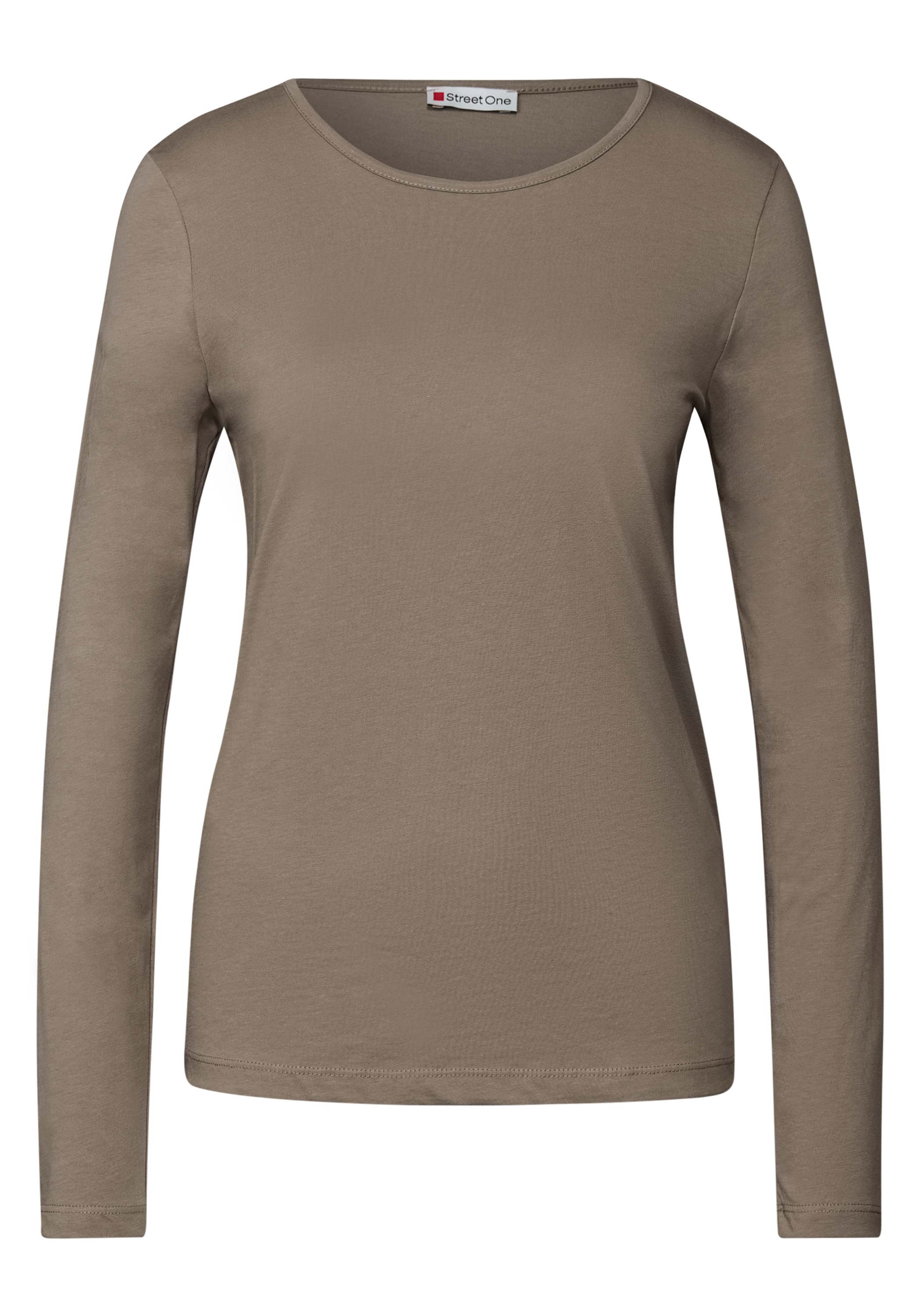 STREET ONE Langarmshirt, Basic