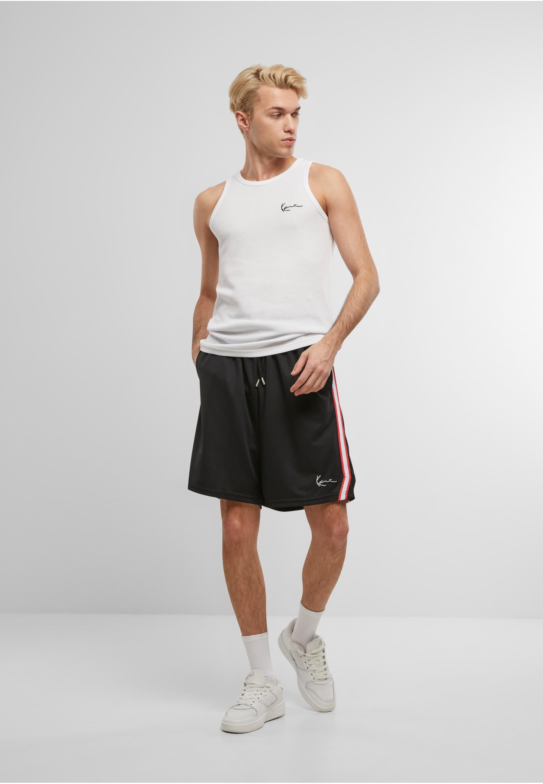 Karl Kani Shorts »Karl Kani Signature Tape Mesh Shorts«, (1 tlg.)