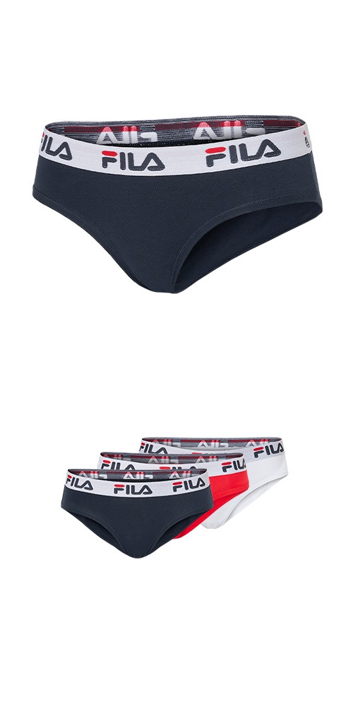 Fila "WOMAN BRIEF" 3er Pack, mit elastischem Logobund günstig online kaufen