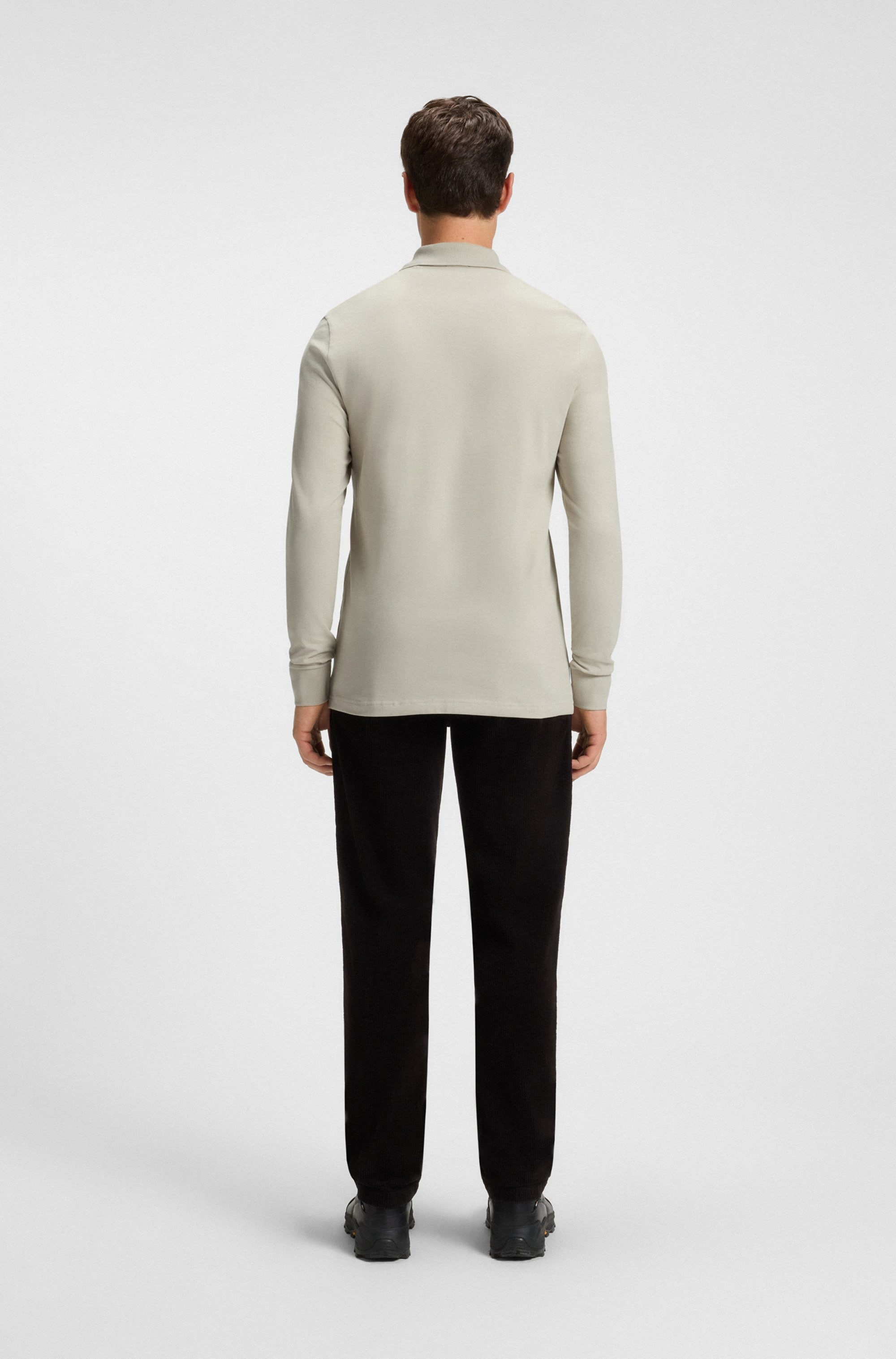 BOSS ORANGE Poloshirt »Passerby«, mit BOSS-Logobadge