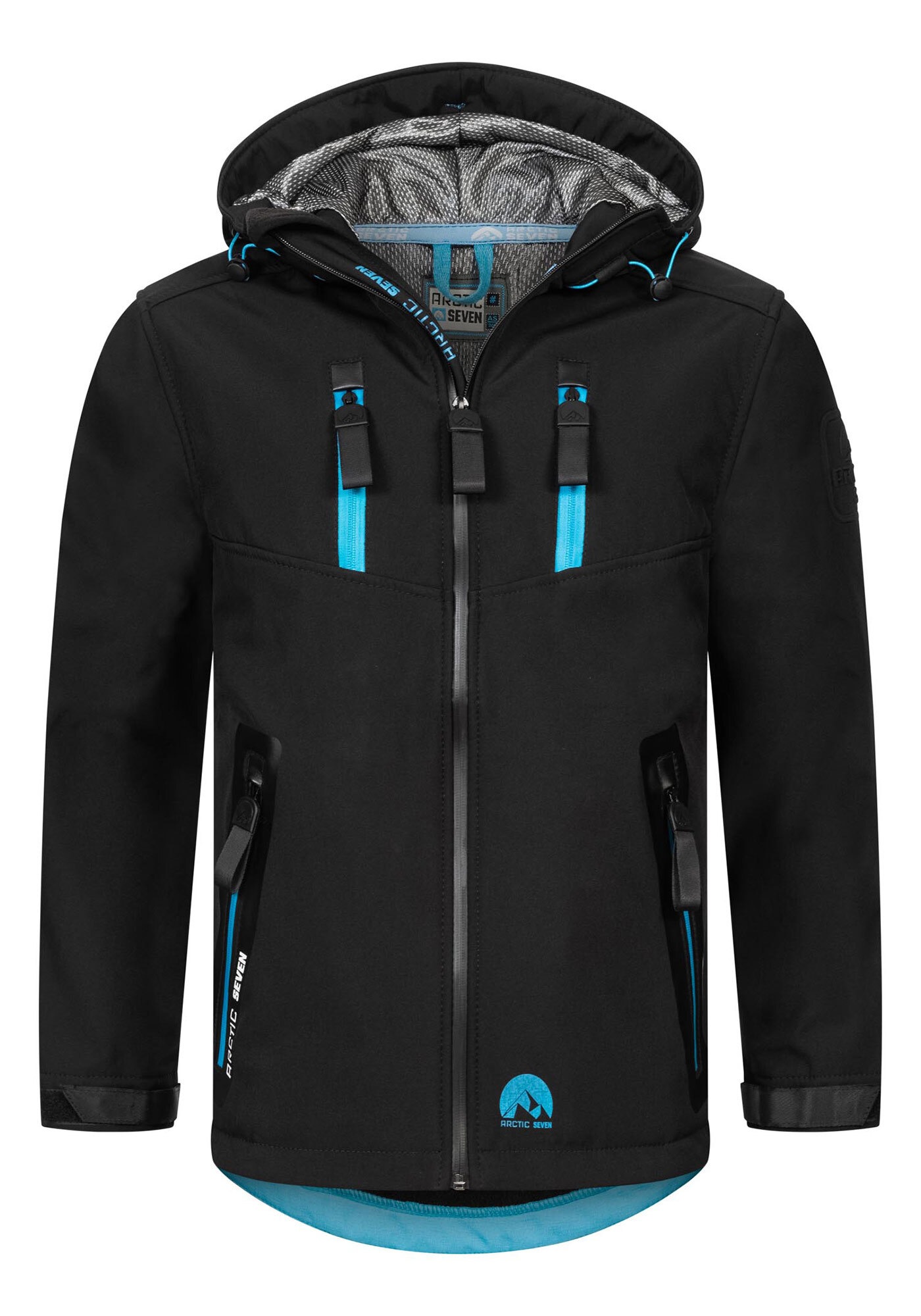 Arctic Seven Softshelljacke "ASLasaro", mit Fleecestoff innen