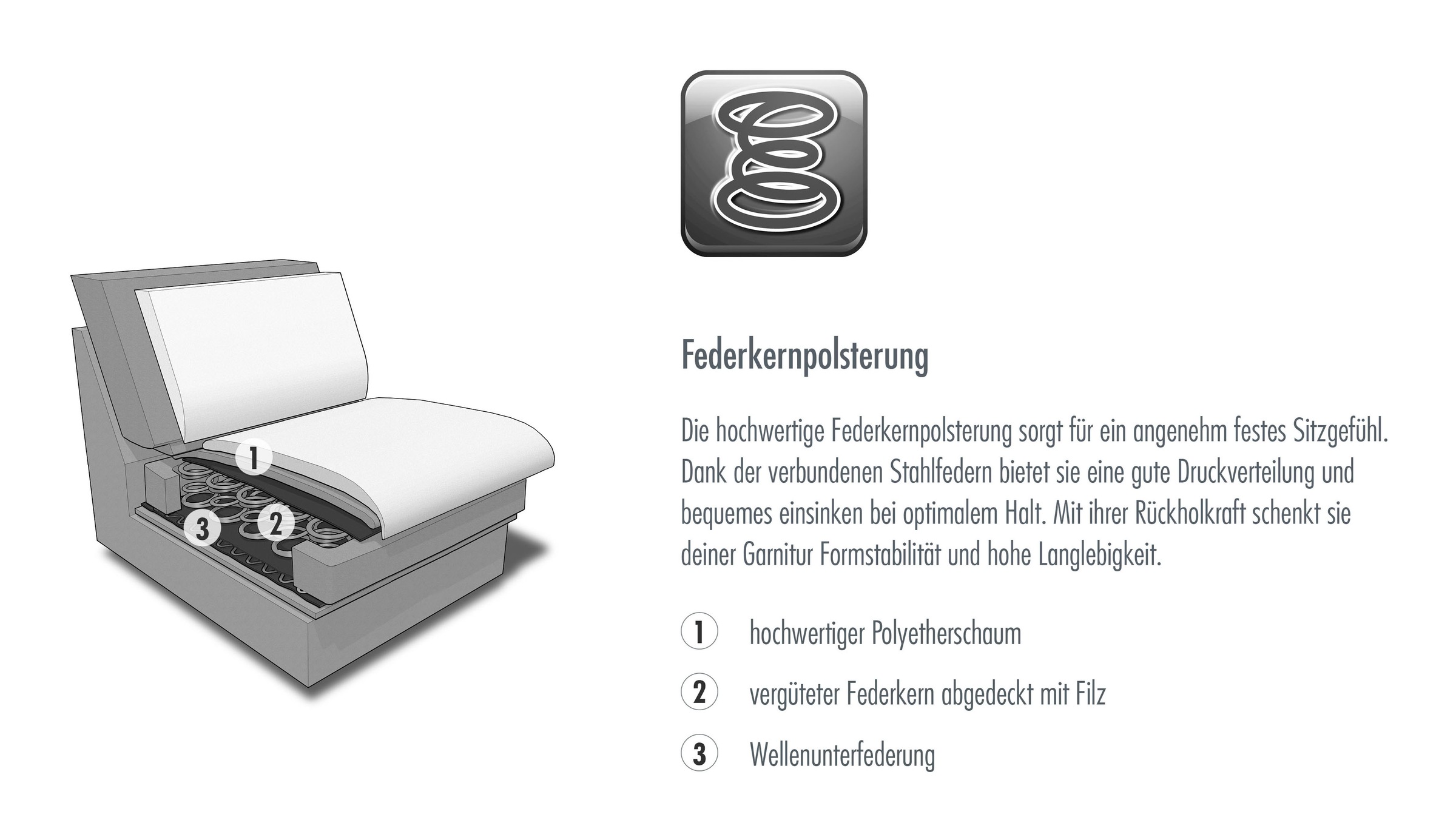 Die PlanBar Ecksofa »PN-EM20091, L-Form, Breite 297 cm« inkl. Kopfteilverstellung, optional elektr. Relaxfunktion u. Stauraum