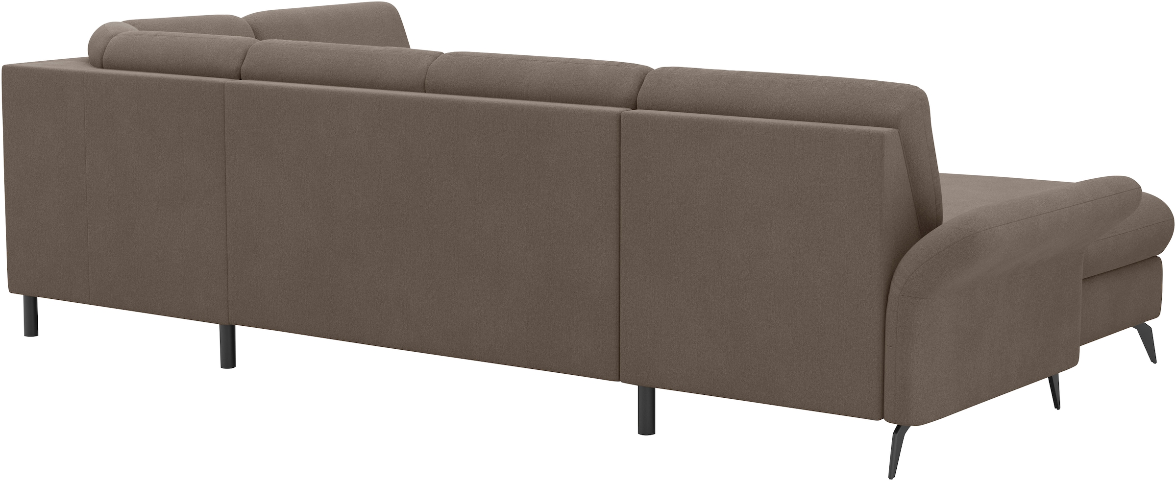 Home affaire Wohnlandschaft »Rochelle«, optional: Armteilverstellung, klappbar, Bettkasen