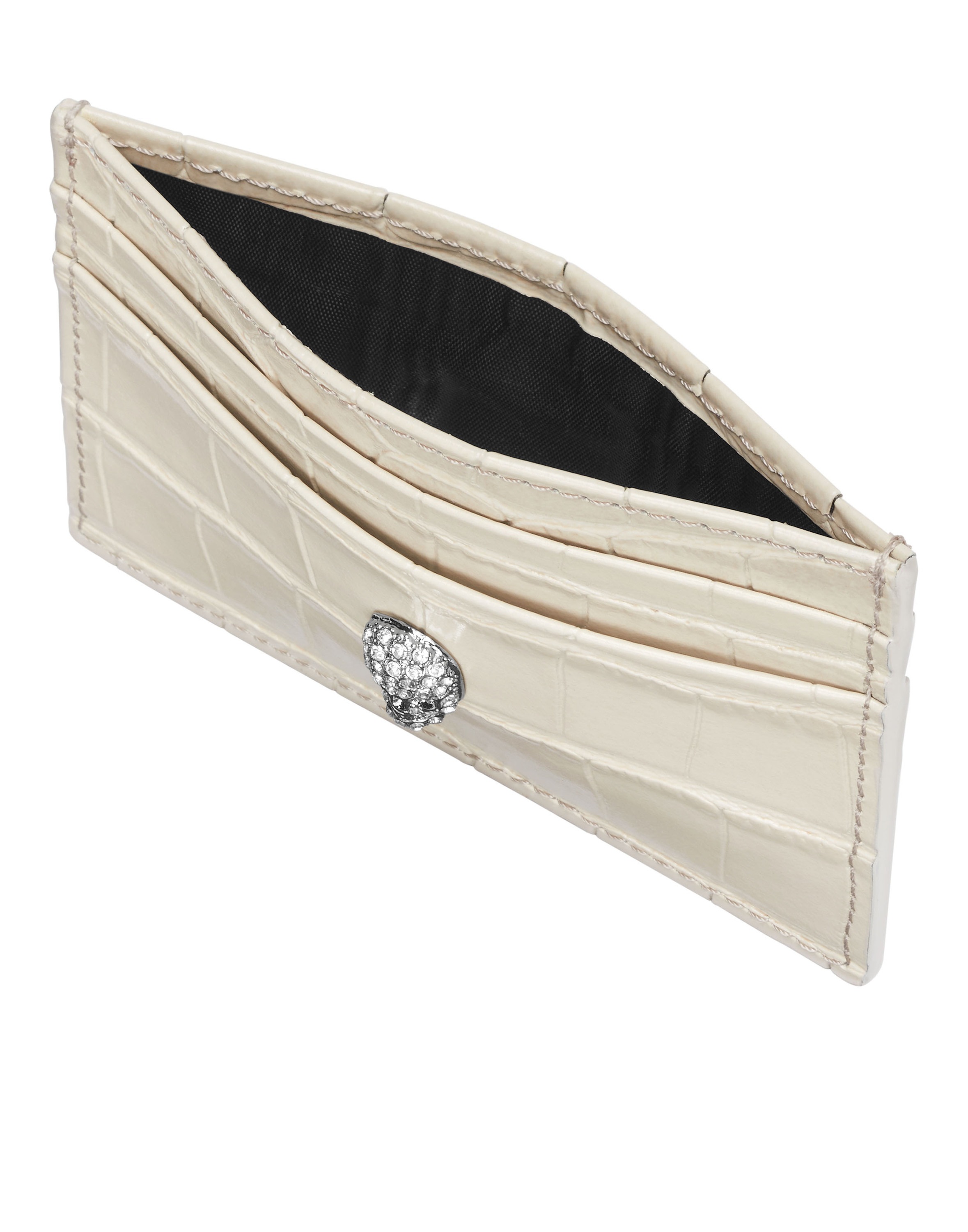 PHILIPP PLEIN Clutch »Skull Crocco Print«