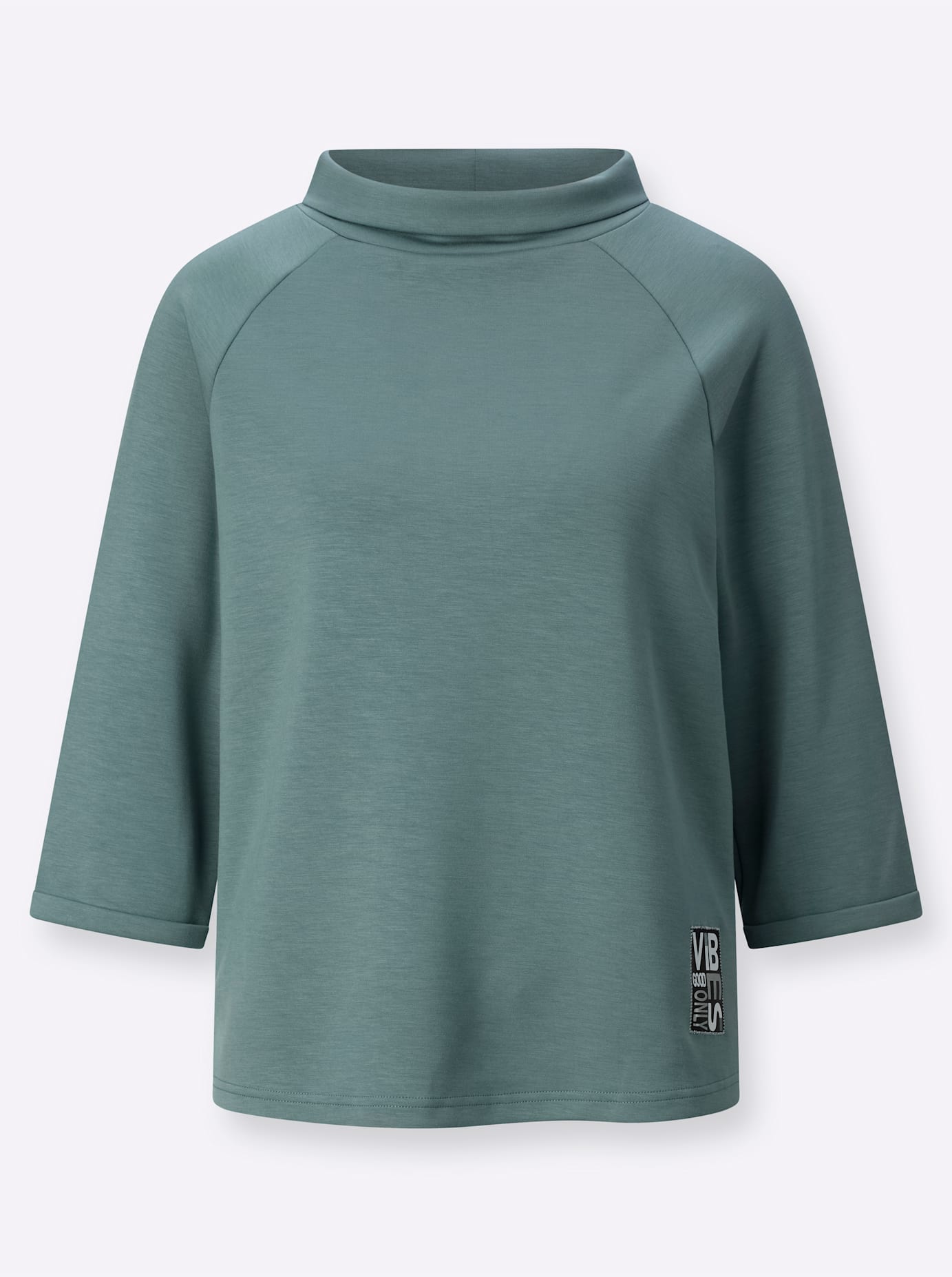 Inspirationen 3/4-Arm-Shirt »Rollkragen-Shirt«, (1 tlg.)