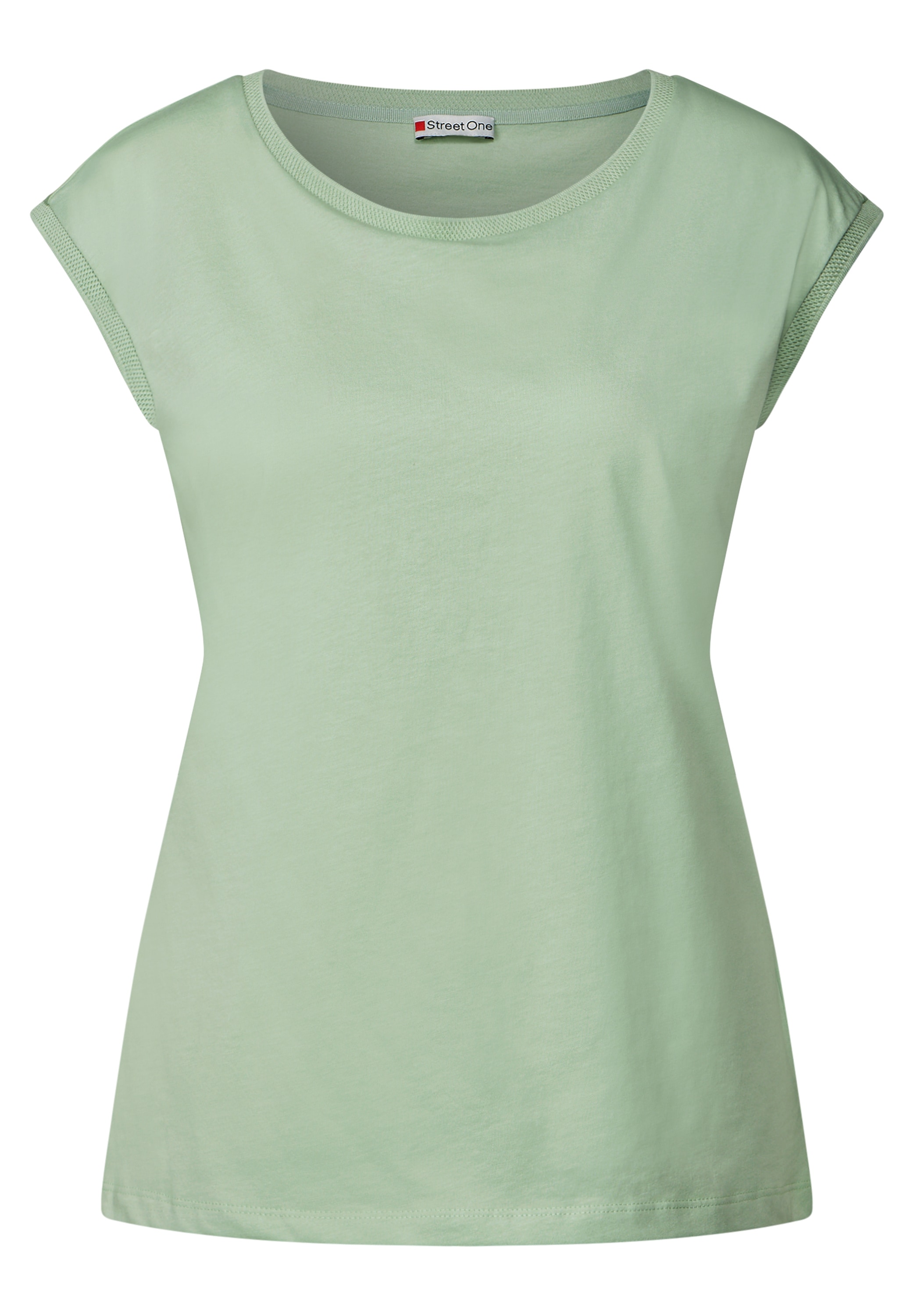 STREET ONE T-Shirt, aus reiner Baumwolle