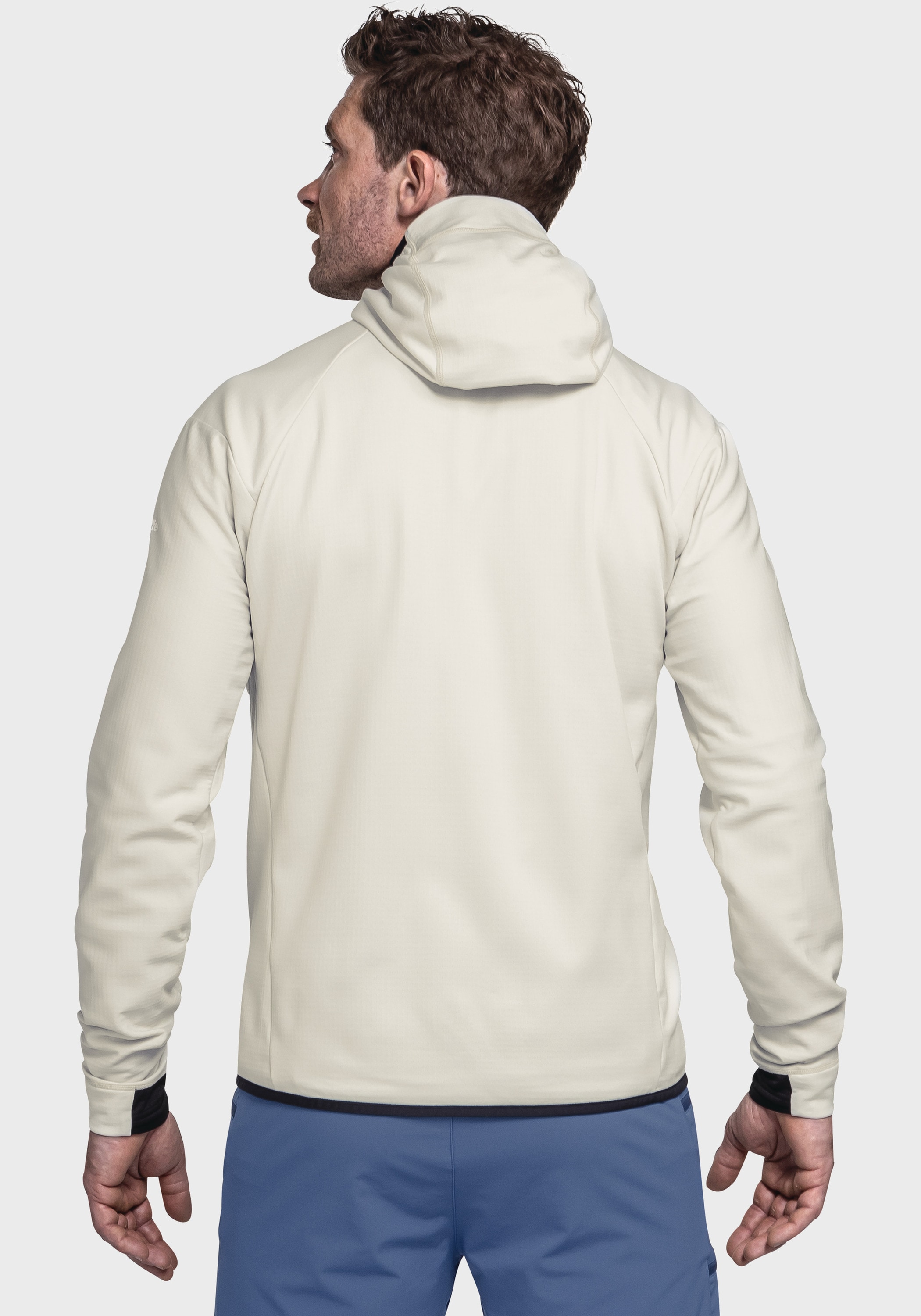 Schöffel Fleecejacke »Mountain Fleece Hoody Style Blaueis MNS«, mit Kapuze