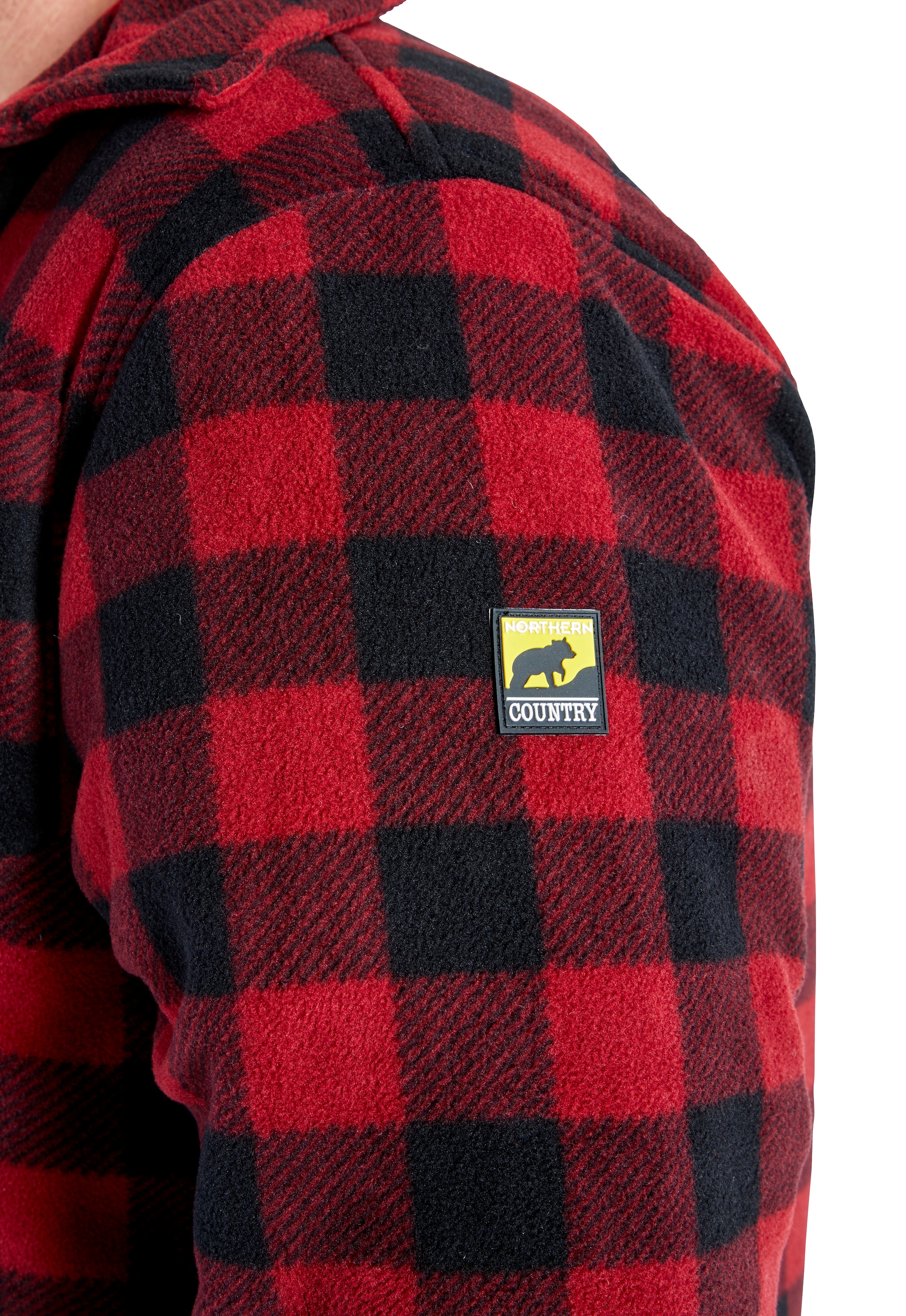 Northern Country Flanellhemd, (als Jacke offen oder Hemd zugeknöpft zu  tragen), warm gefüttert, mit 5 Taschen, mit verlängertem Rücken,  Flanellstoff ▷ bestellen | BAUR