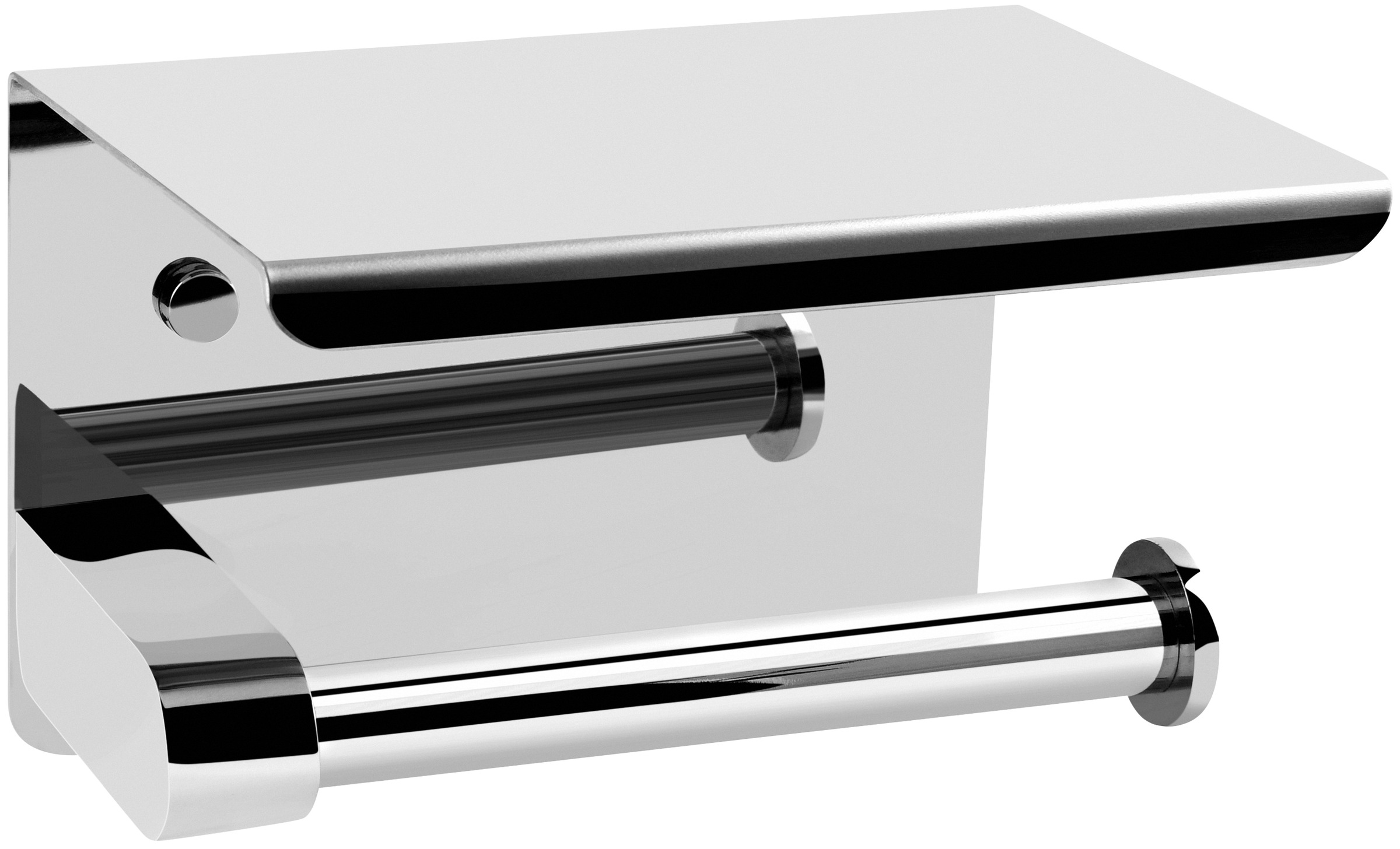 CORNAT Toilettenpapierhalter "Mit Ablage" günstig online kaufen