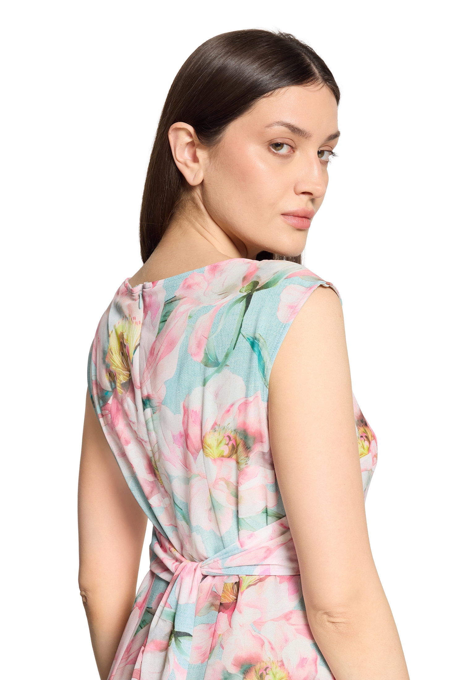 Betty Barclay Chiffonkleid »Damen mit Bindegürtel« Ohne Tasche