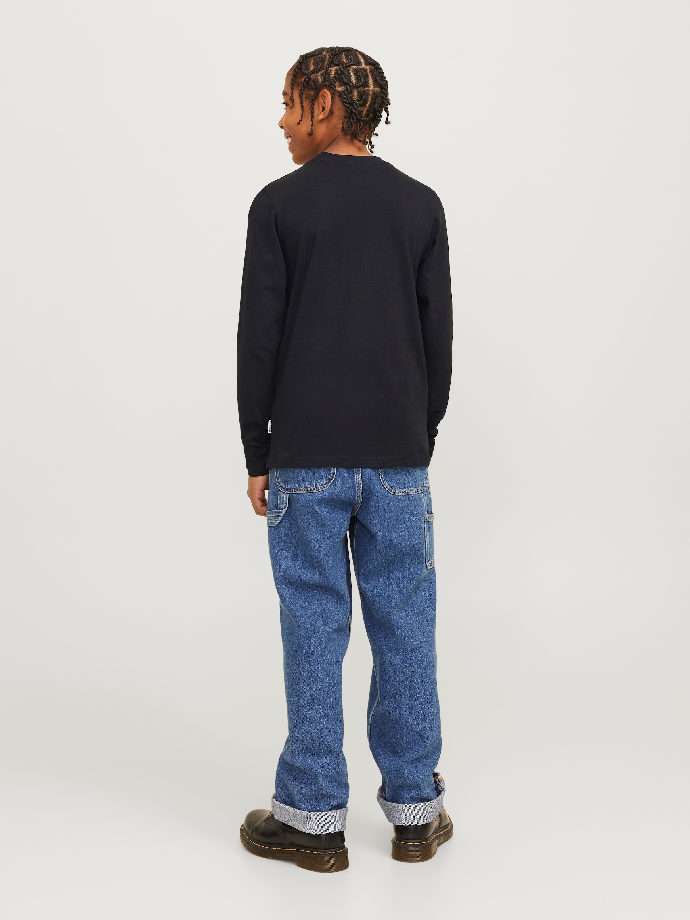 Jack & Jones Junior Langarmshirt »JORVESTERBRO NEWTON BRNDG TEE LS BF JNR«