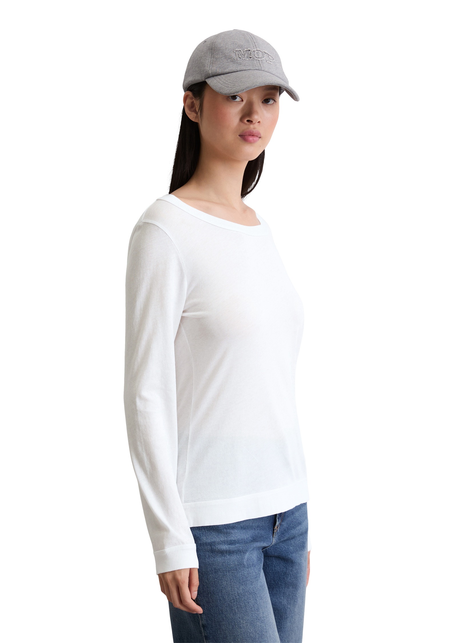 Marc O'Polo Langarmshirt »aus Organic Cotton«