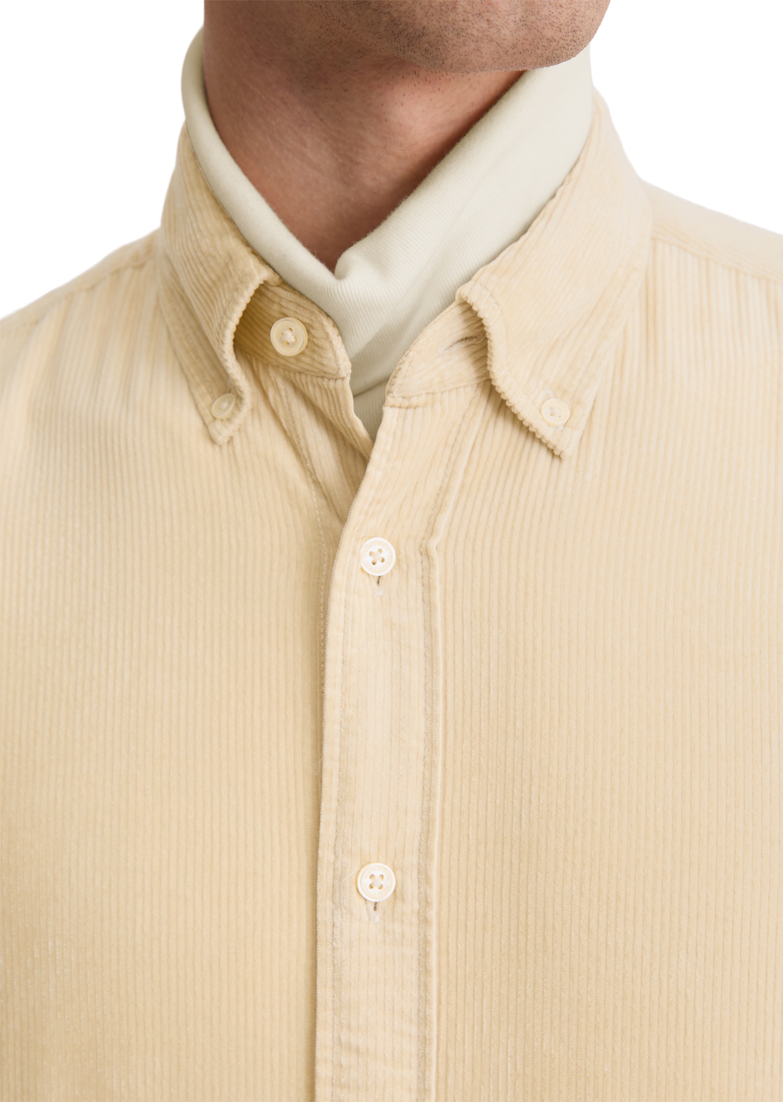 Marc O'Polo Langarmhemd »mit Button-Down-Kragen«