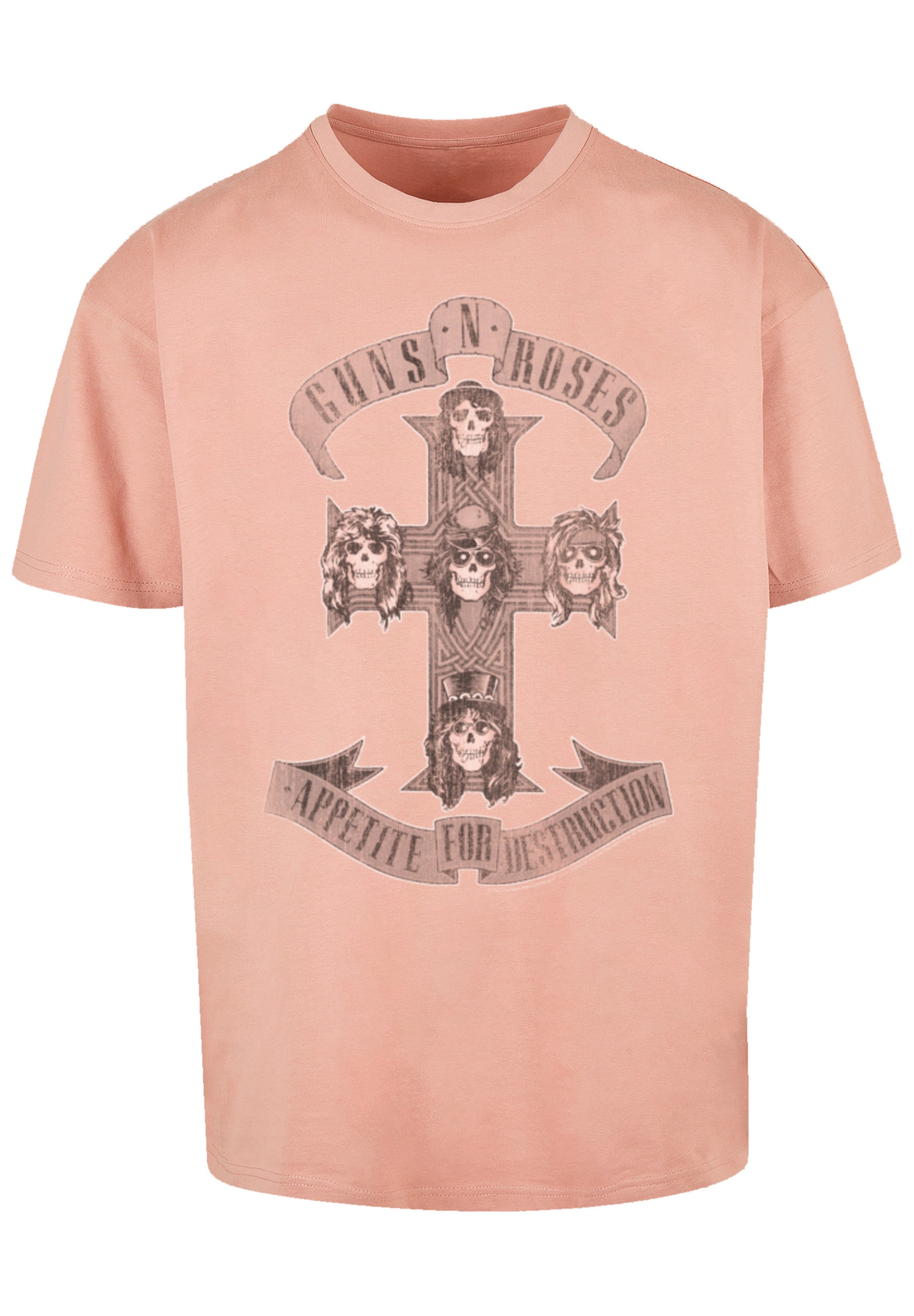 F4NT4STIC T-Shirt "Guns n Roses Hard Rock Musik Band", Premium Qualität günstig online kaufen