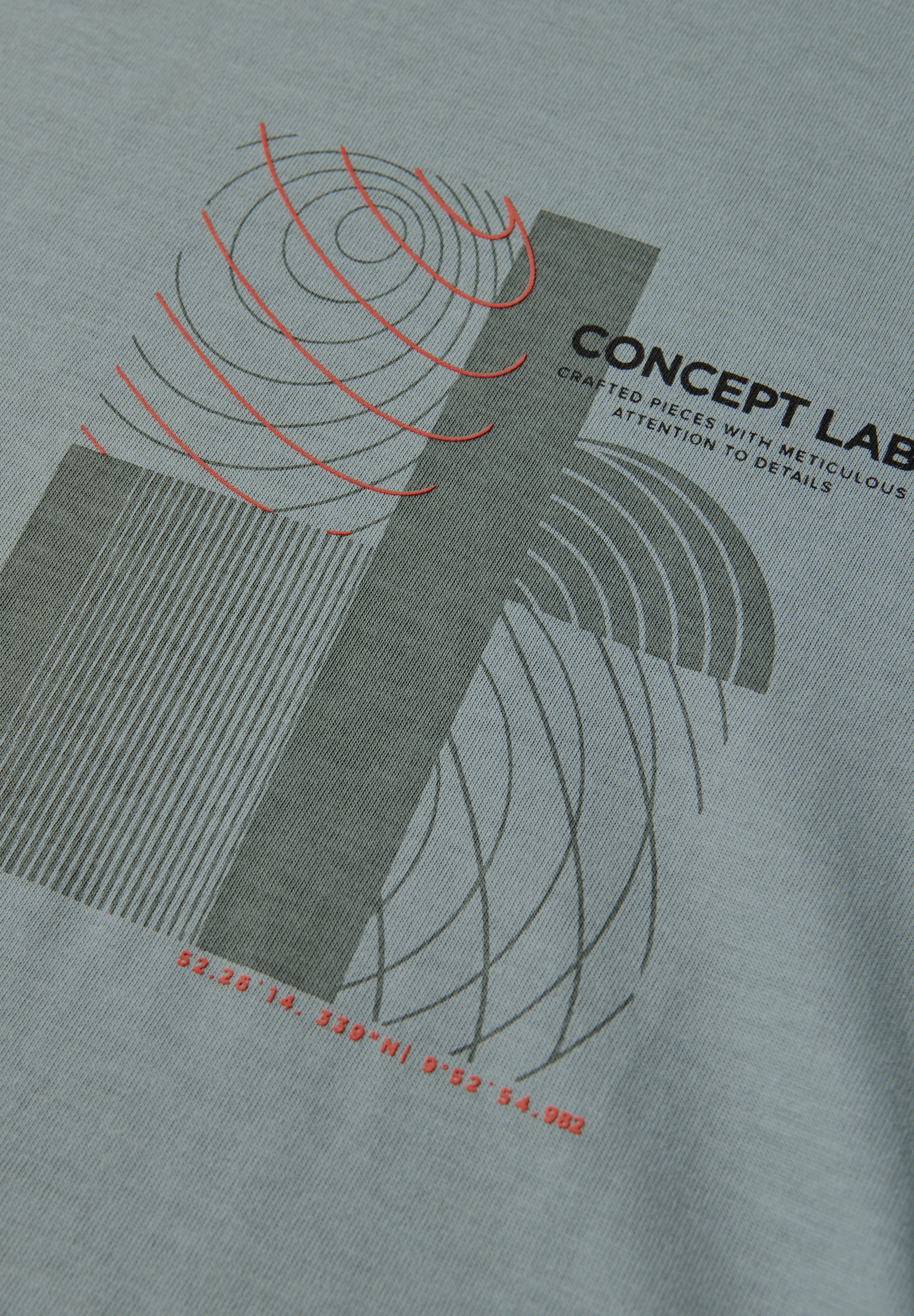 STREET ONE MEN T-Shirt mit Rundhalsausschnitt