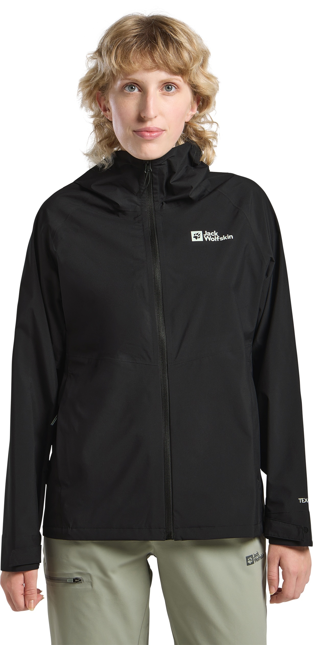 Jack Wolfskin Outdoorjacke "PRELIGHT 2.5L LT JKT W" mit Kapuze mit Kapuze, wasserabweisend, windabweisend, kompakt verstaubar