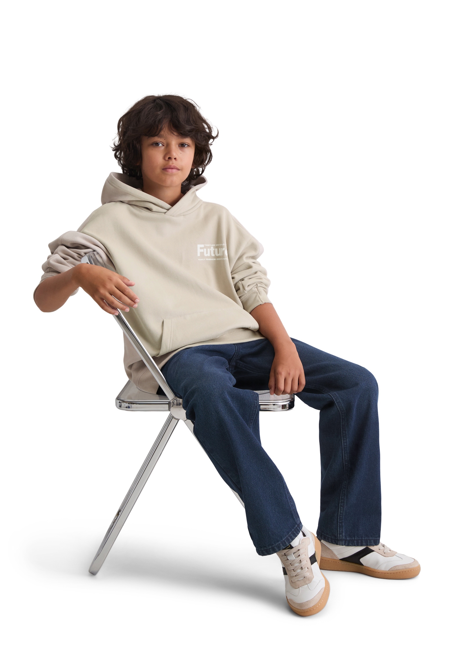 Marc O'Polo Sweatshirt »aus leichtem Bio-Baumwoll-Sweat«