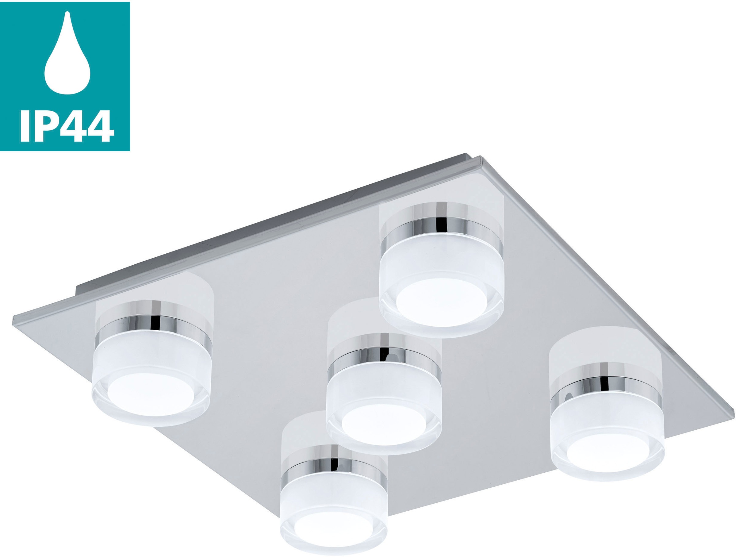 EGLO LED Deckenleuchte ROMENDO, LED-Board, Warmweiß, LED Deckenlampe