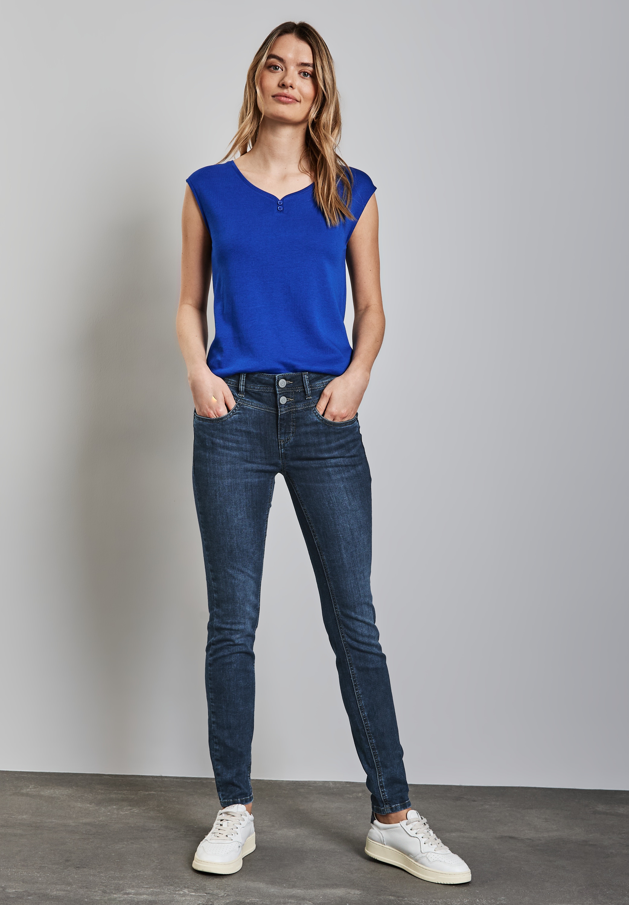 STREET ONE Slim-fit-Jeans, 4-Pocket Style