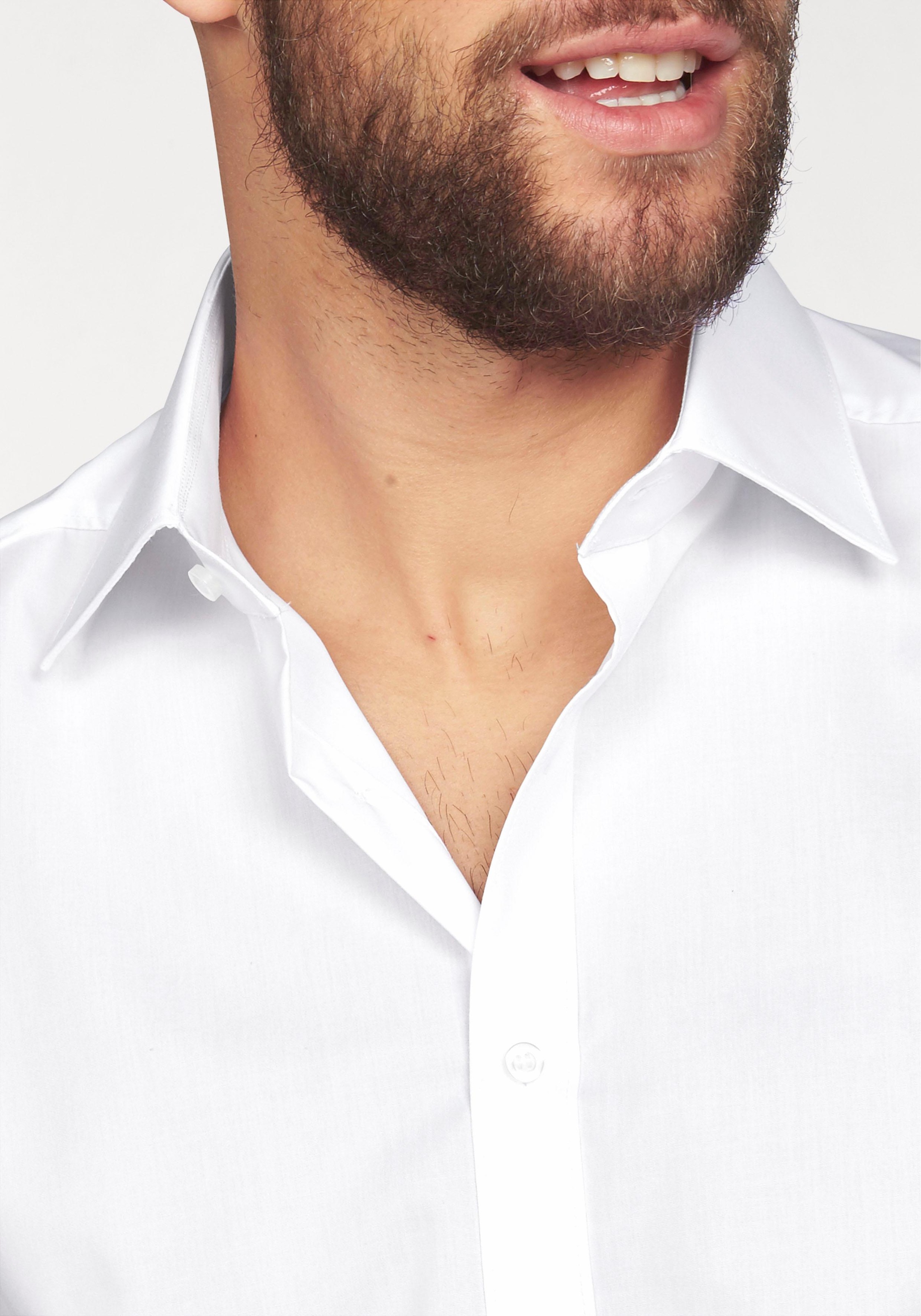 OLYMP LEVEL FIVE Hemd LEVEL FIVE Body Fit  weiss   37 herren 3
