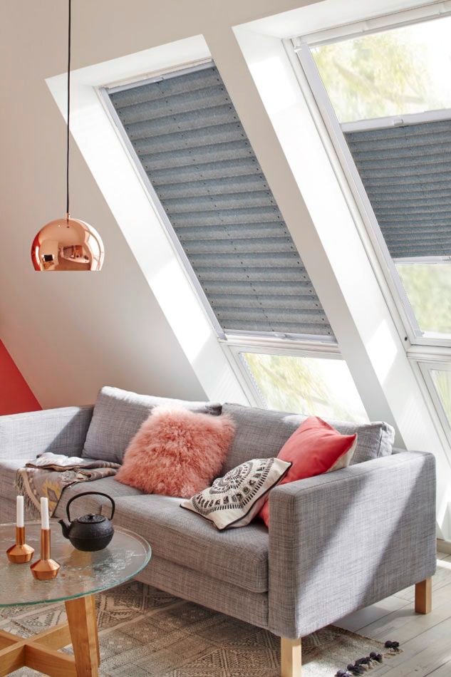 sunlines Dachfensterplissee »Young Style Energy bestellen energiesparend, verspannt, mit abdunkelnd, BAUR | Energiespareffekt, Führungsschienen Saving«, mit