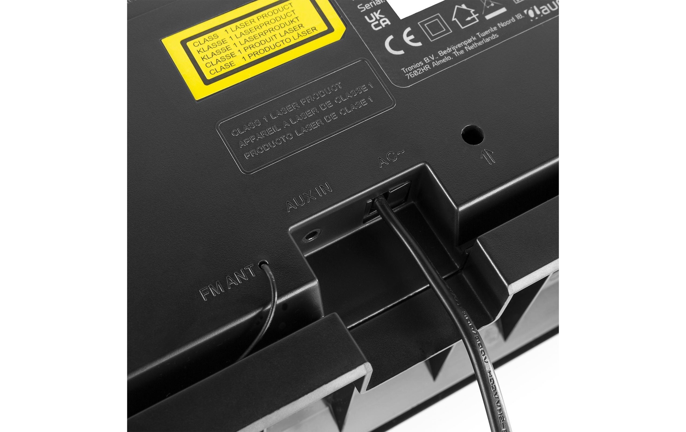 AUDIZIO CD-Radiorecorder »Tours Schwarz« ( 50 W)