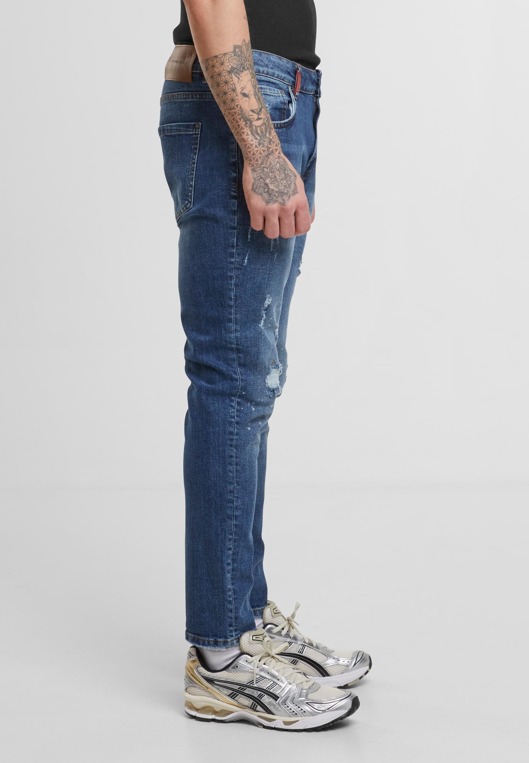 2Y Studios Bequeme Jeans »2Y Studios 2Y FRANCISCO DESTROYED SLIM FIT JEANS«