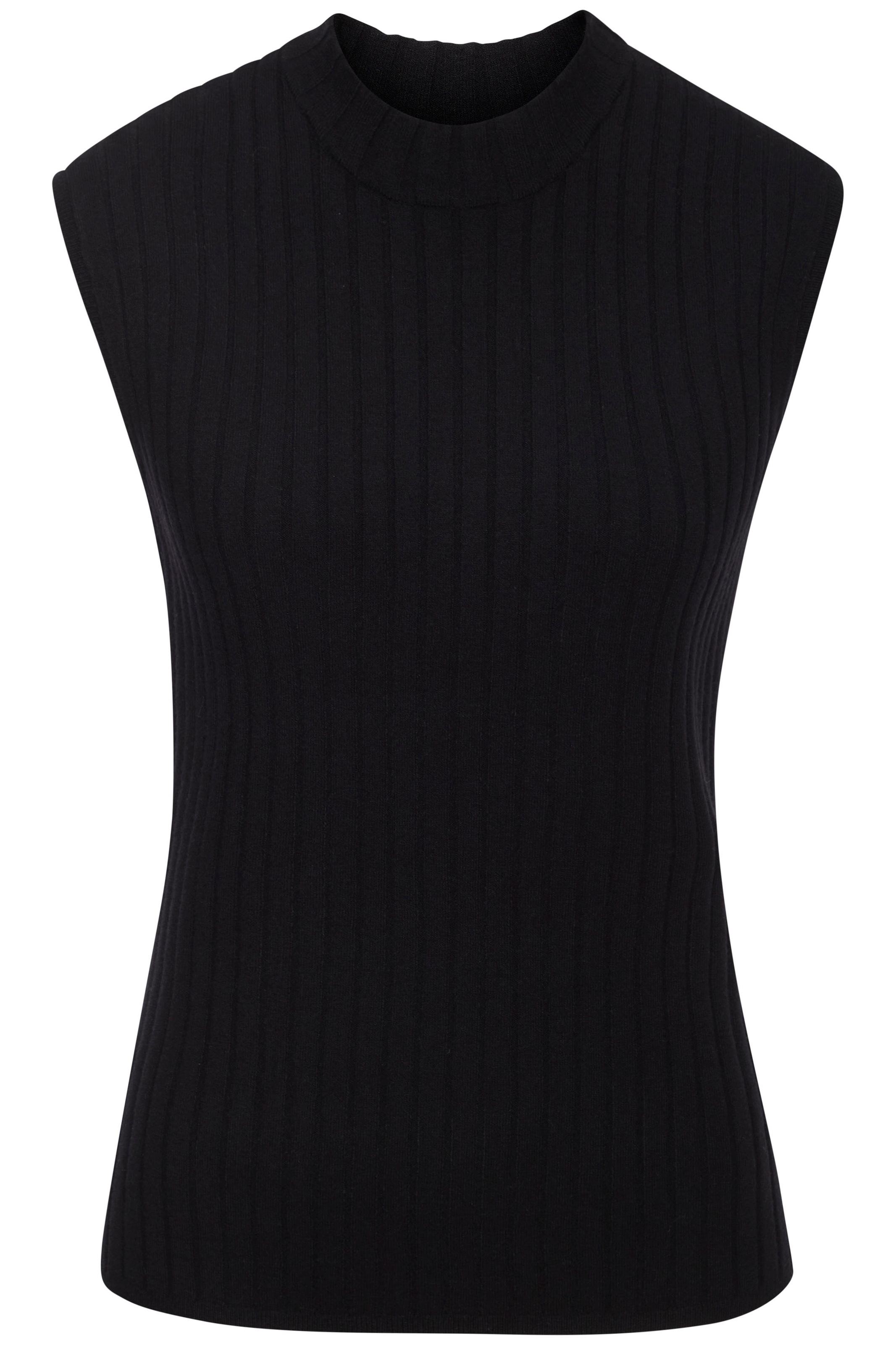 French Connection Stricktop, mit kleinem Stehkragen, Loungewear