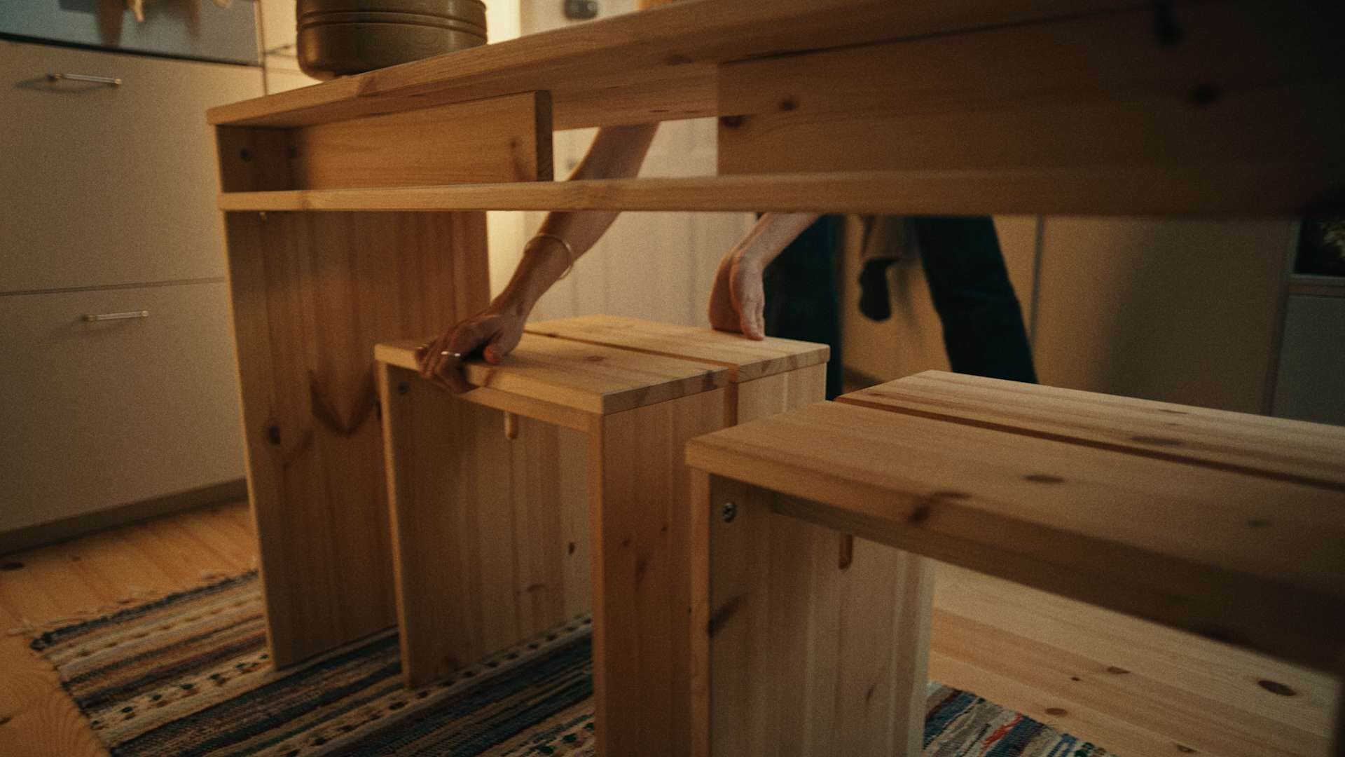 Karup Design Esstisch »Join-In Dining Table 2-teiliger Esstisch aus FSC®-Massivholz« kombinierbar oder einzeln nutzbar, robust, skandinavisches Design