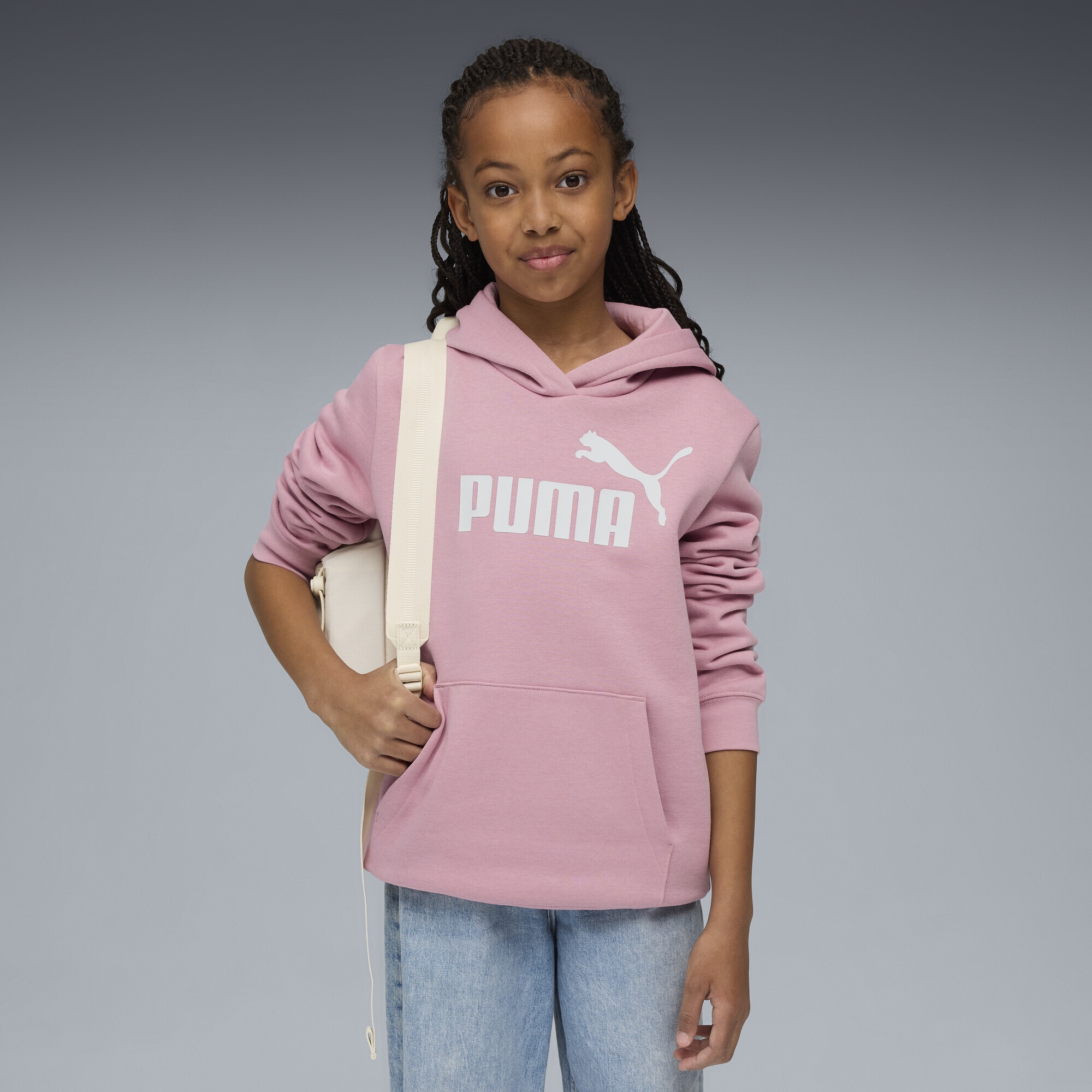 PUMA Hoodie »ESS No. 1 Logo Fleece-Hoodie Mädchen«