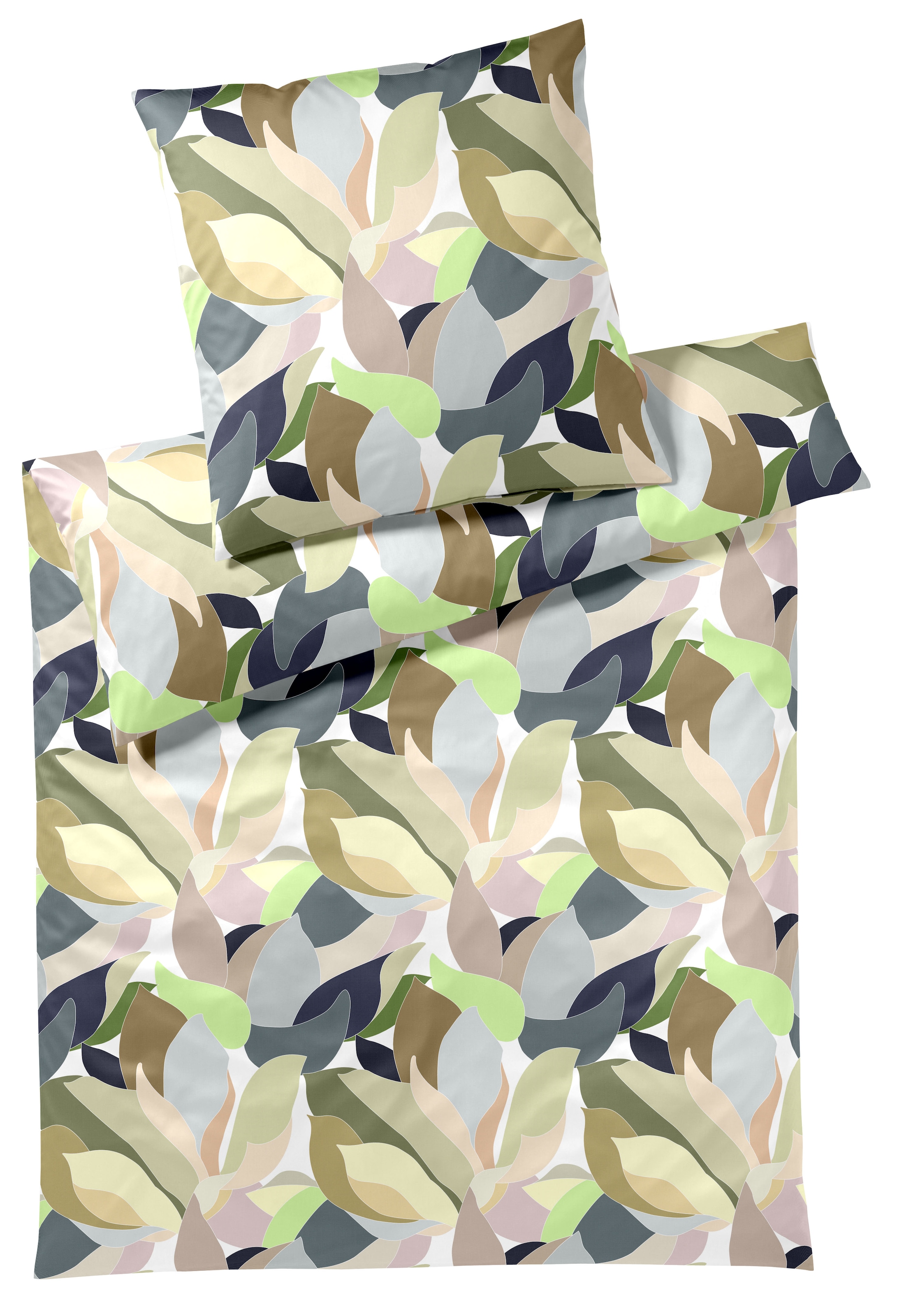 Elegante Bettwäsche "Night Garden" 2 Stk. angenehmes Hautgefühl günstig online kaufen