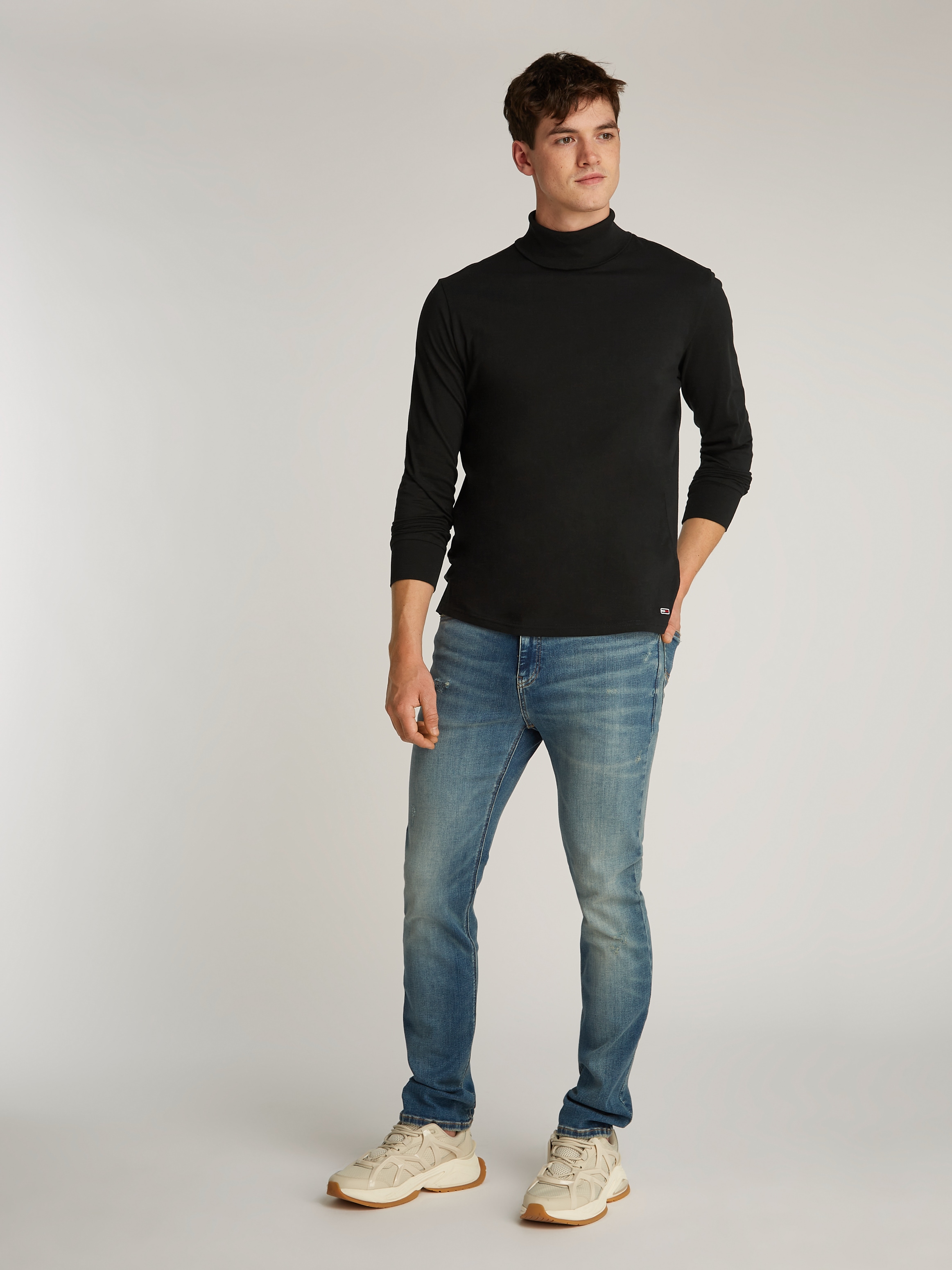 Tommy Jeans Rollkragenshirt »TJM SLIM TURTLENECK TEE«, mit Rollkragen