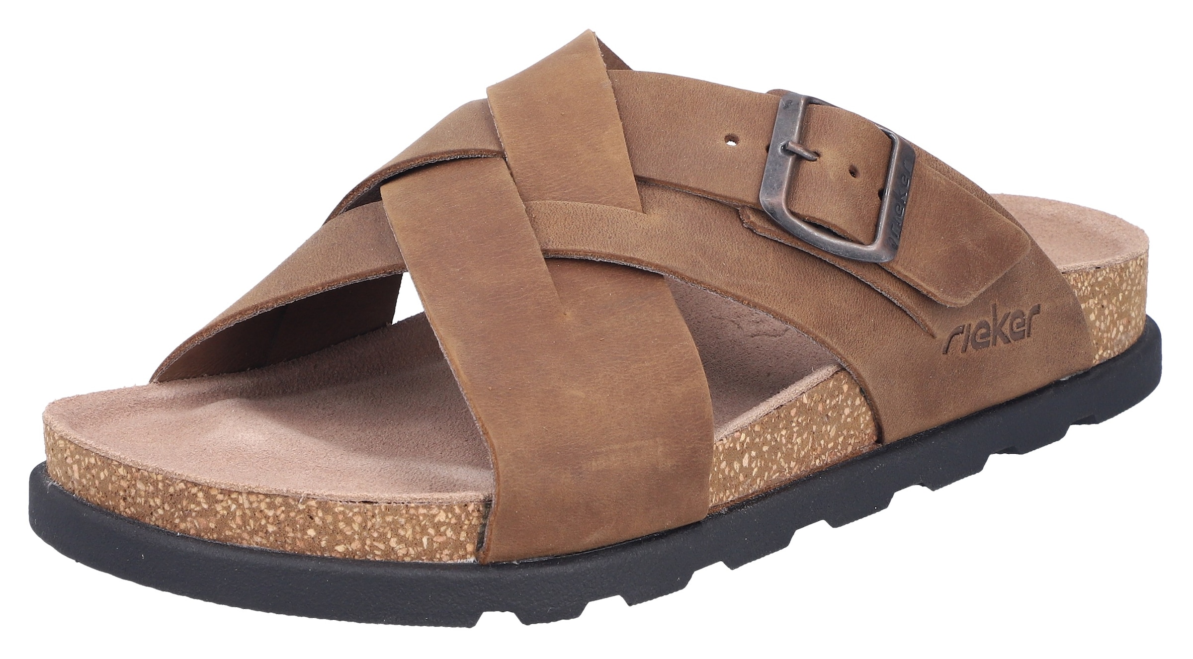 Rieker Pantolette, Sommerschuh, Strandschuh, Hausschuh mit bequemem Fußbett günstig online kaufen